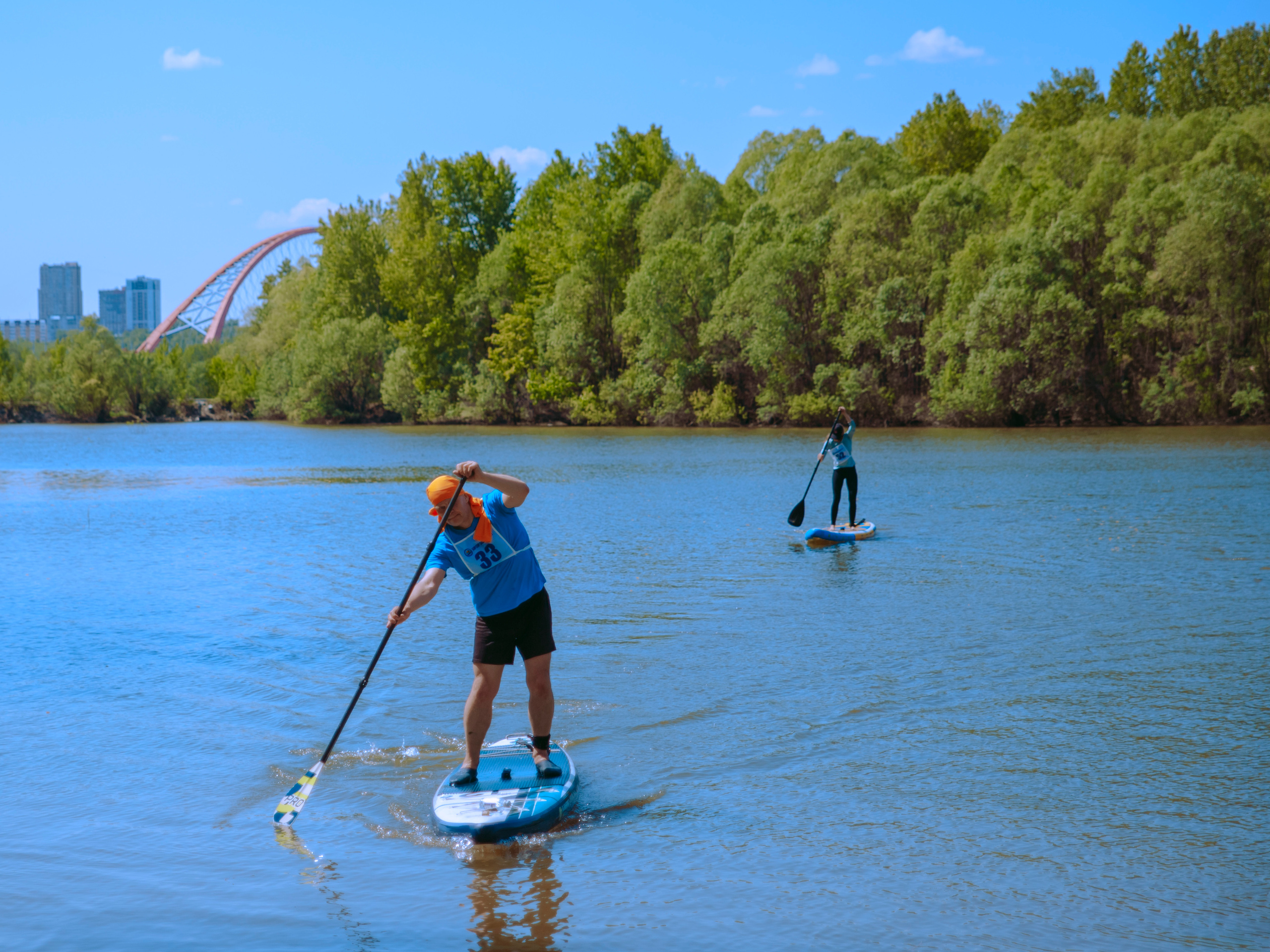 Соревнования и фестиваль по сап-серфингу.