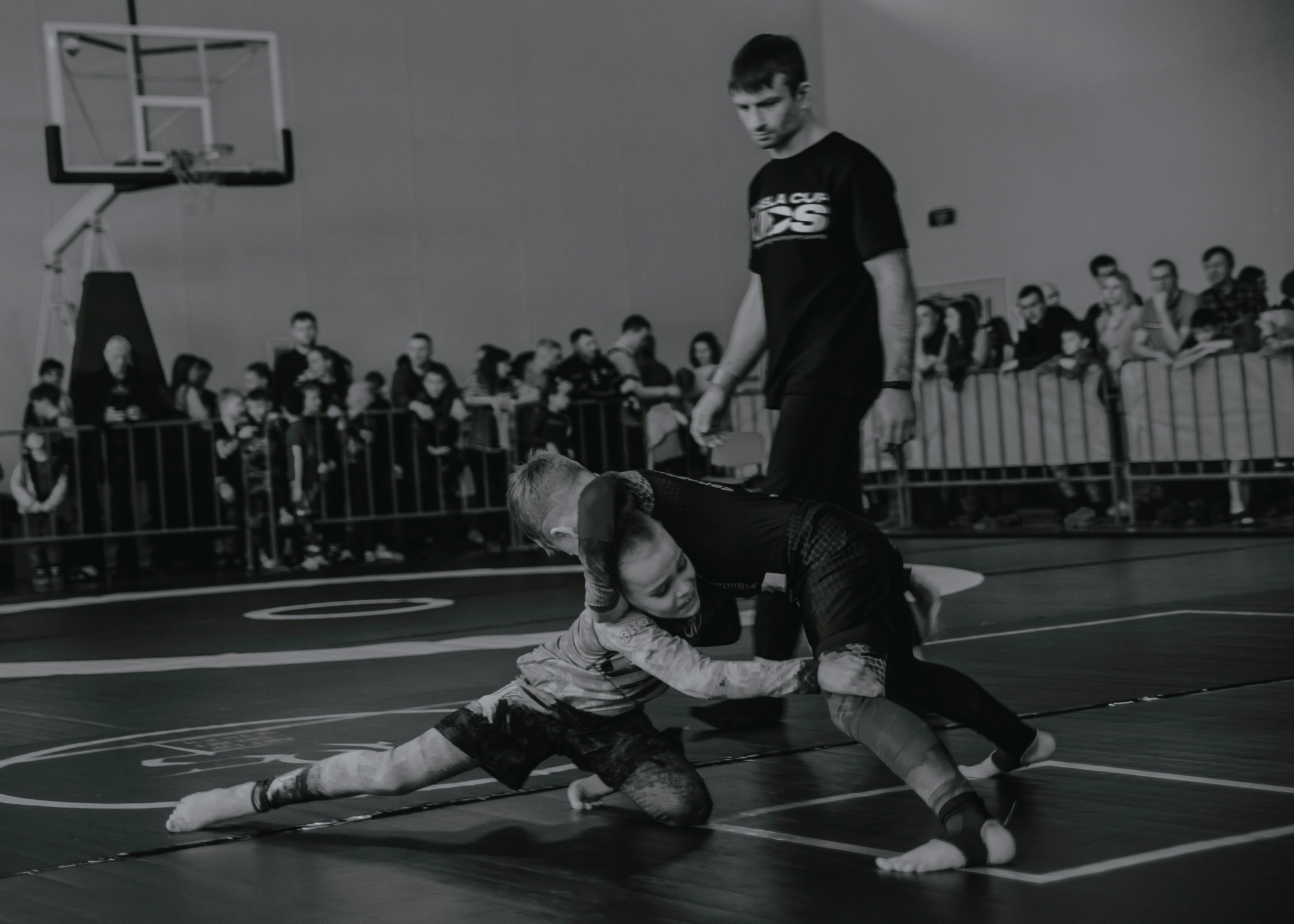 Детские соревнования по джиу-джитсу без кимоно no gi.