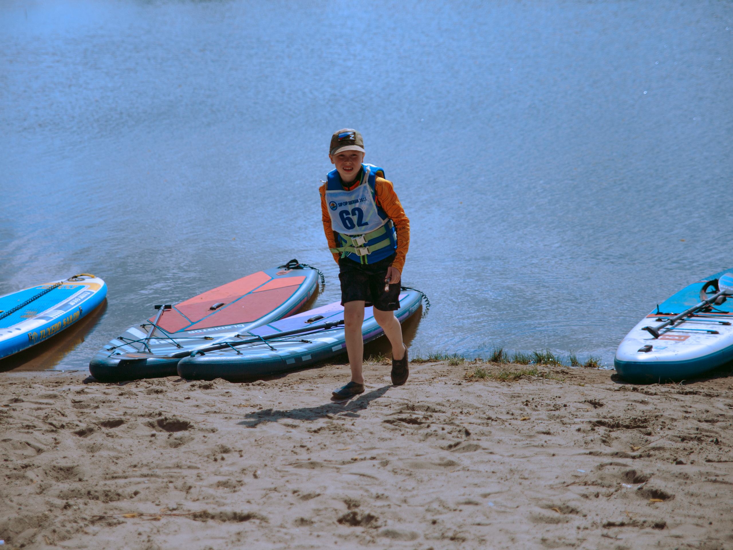 Фестиваль по сап-серфингу в Новосибирске.