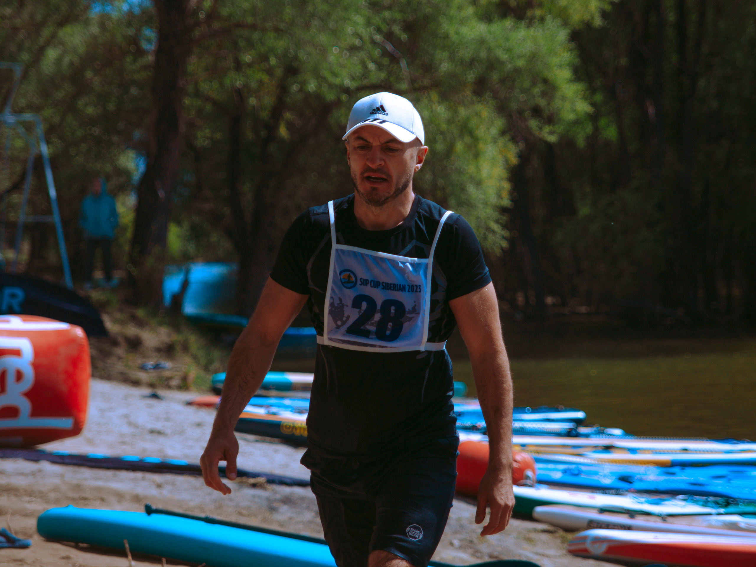 Фестиваль по сап-серфингу в Новосибирске.