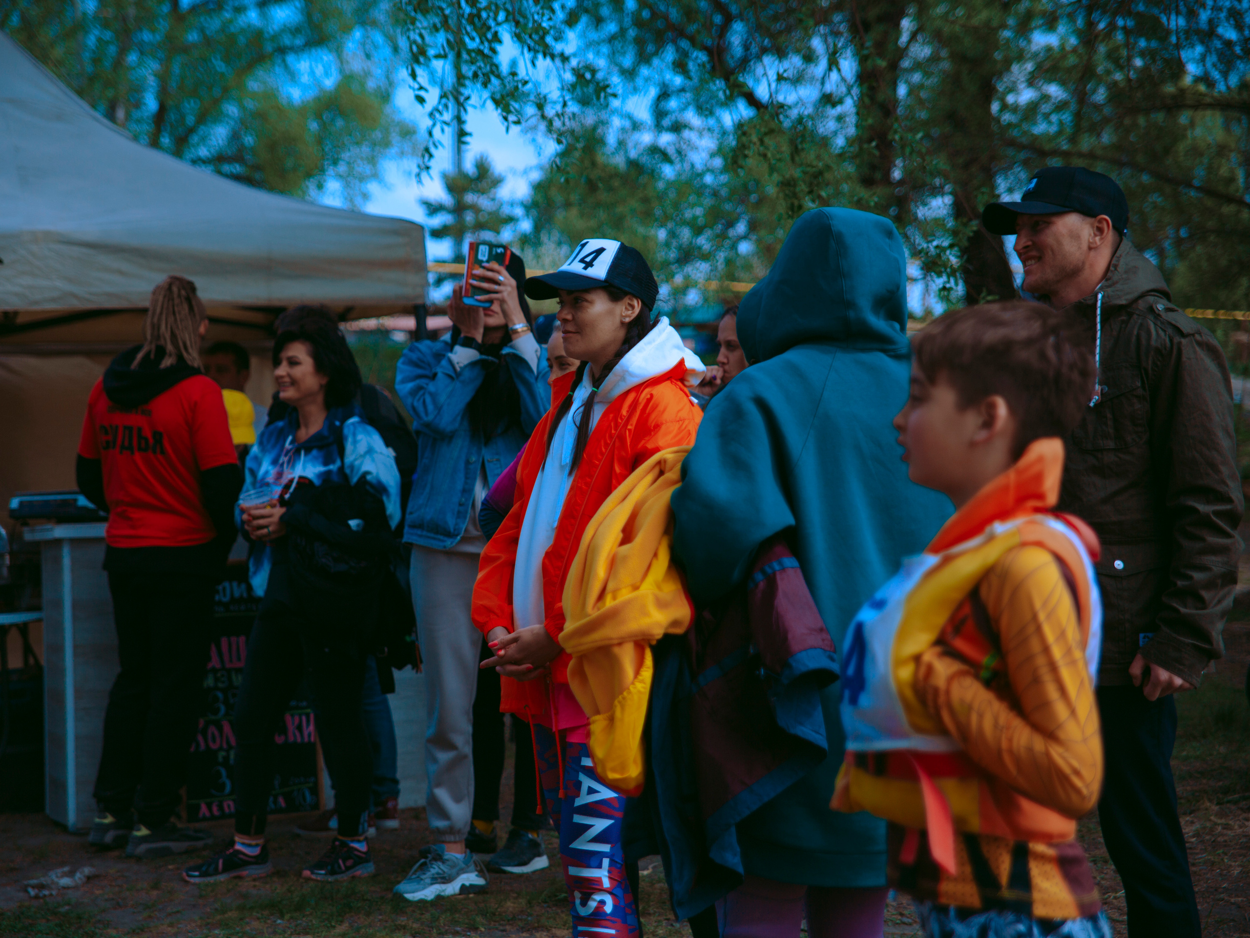 Тренировка и конкурсы для детей и взрослых.