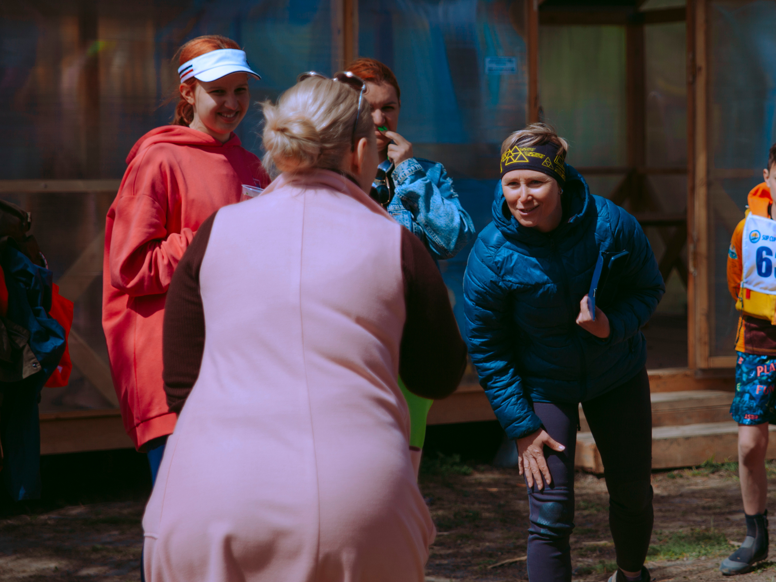 Фестиваль по сап-серфингу в Новосибирске.