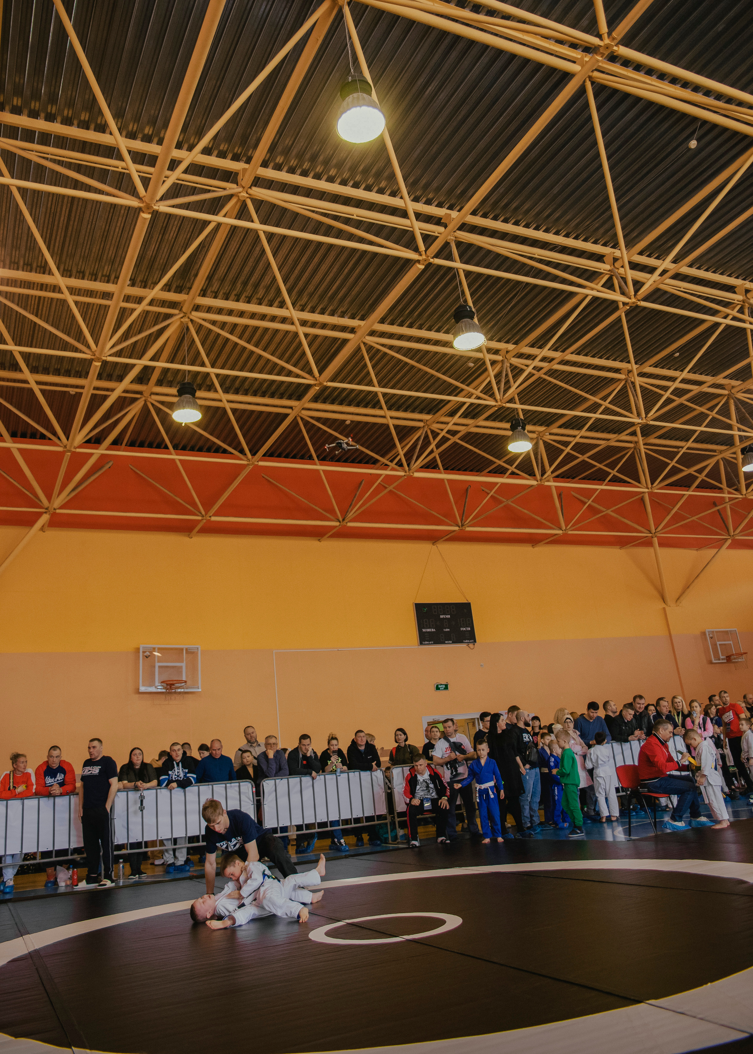 Детский турнир по джиу-джитсу.