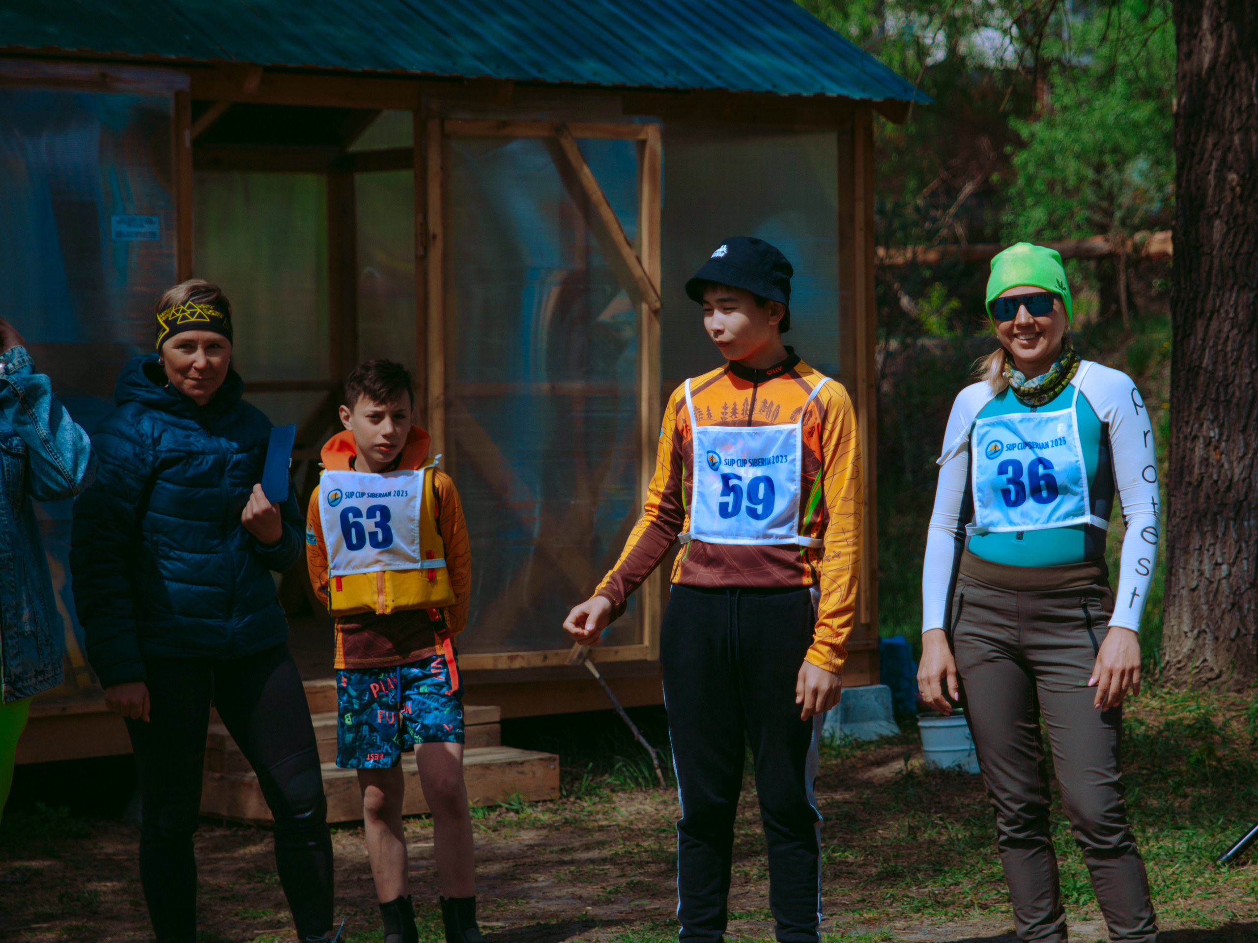 Фестиваль по сап-серфингу в Новосибирске.
