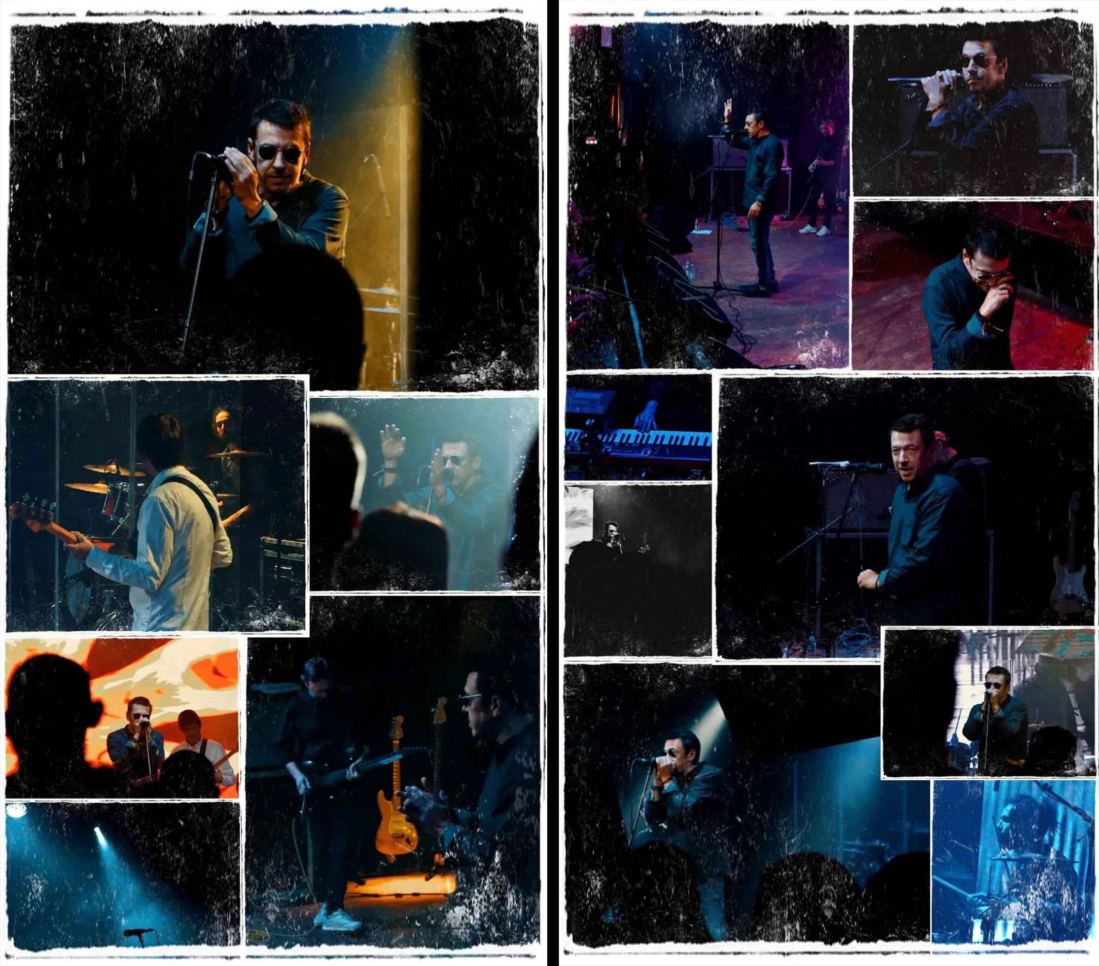 Концерт группы Танцы минус и Вячеслава Петкуна в клубе Подземка в Новосибирске.