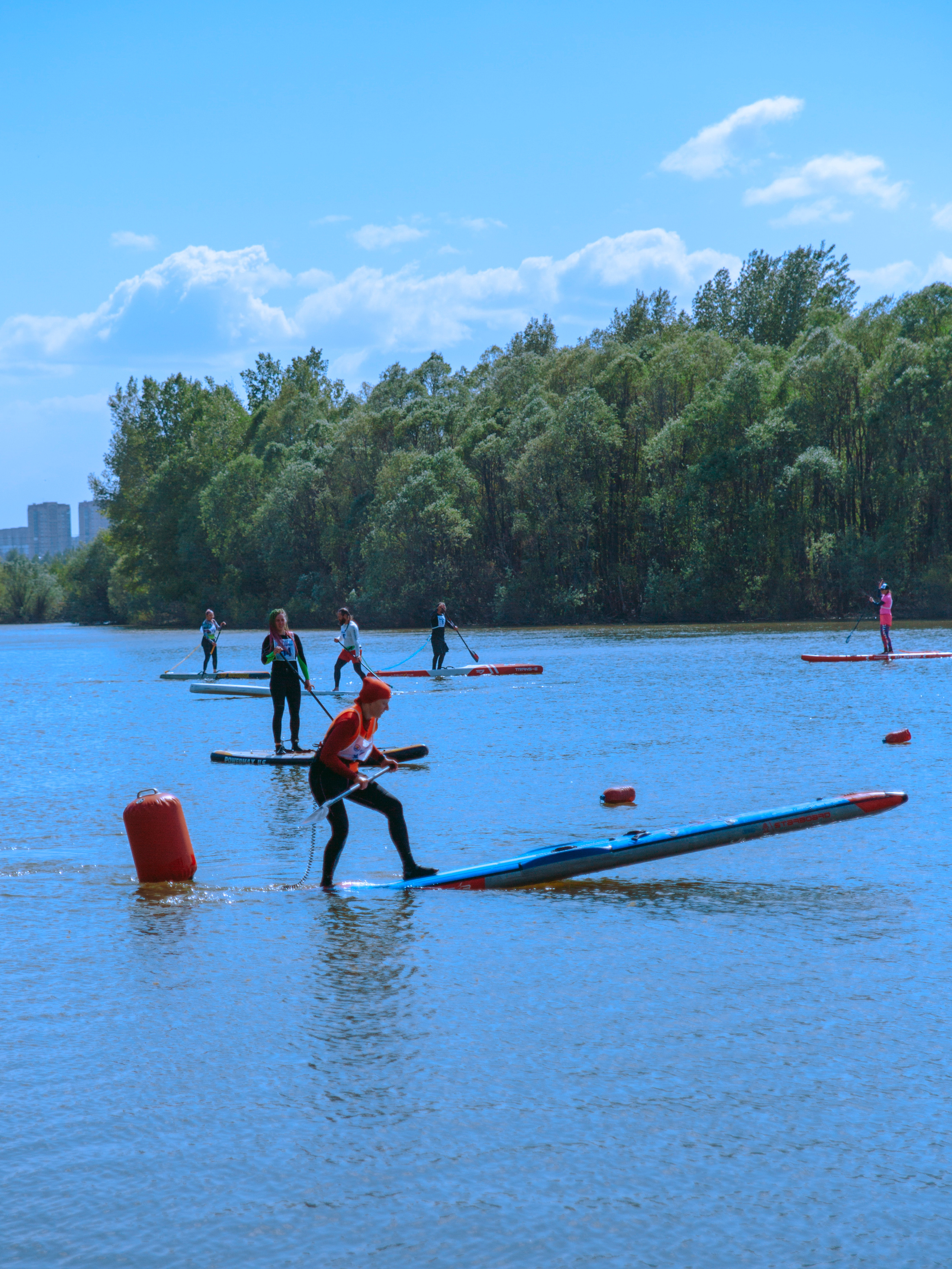 Соревнования по сапам.