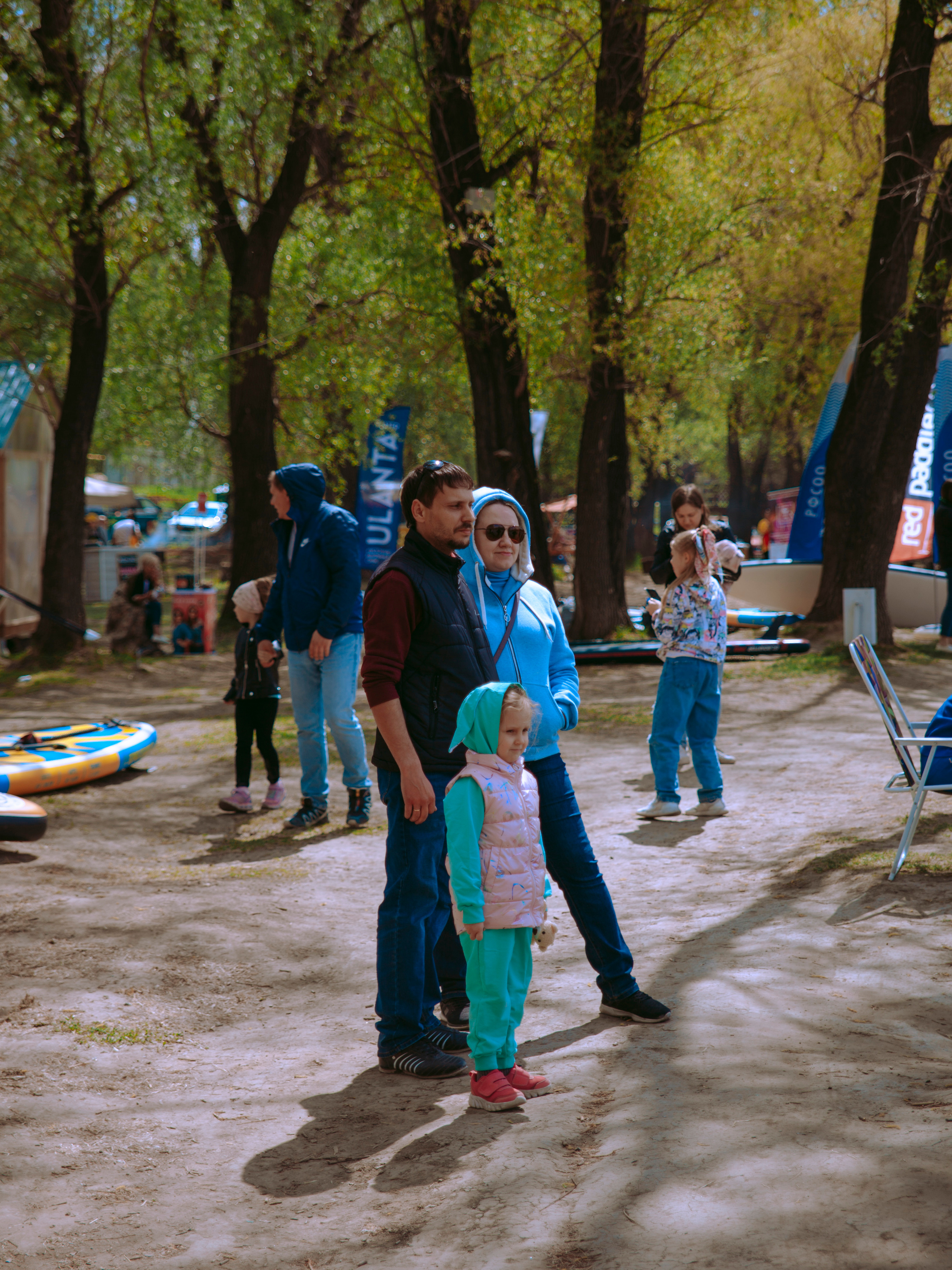 Соревнования и фестиваль по sup-серфингу в Новосибирске.