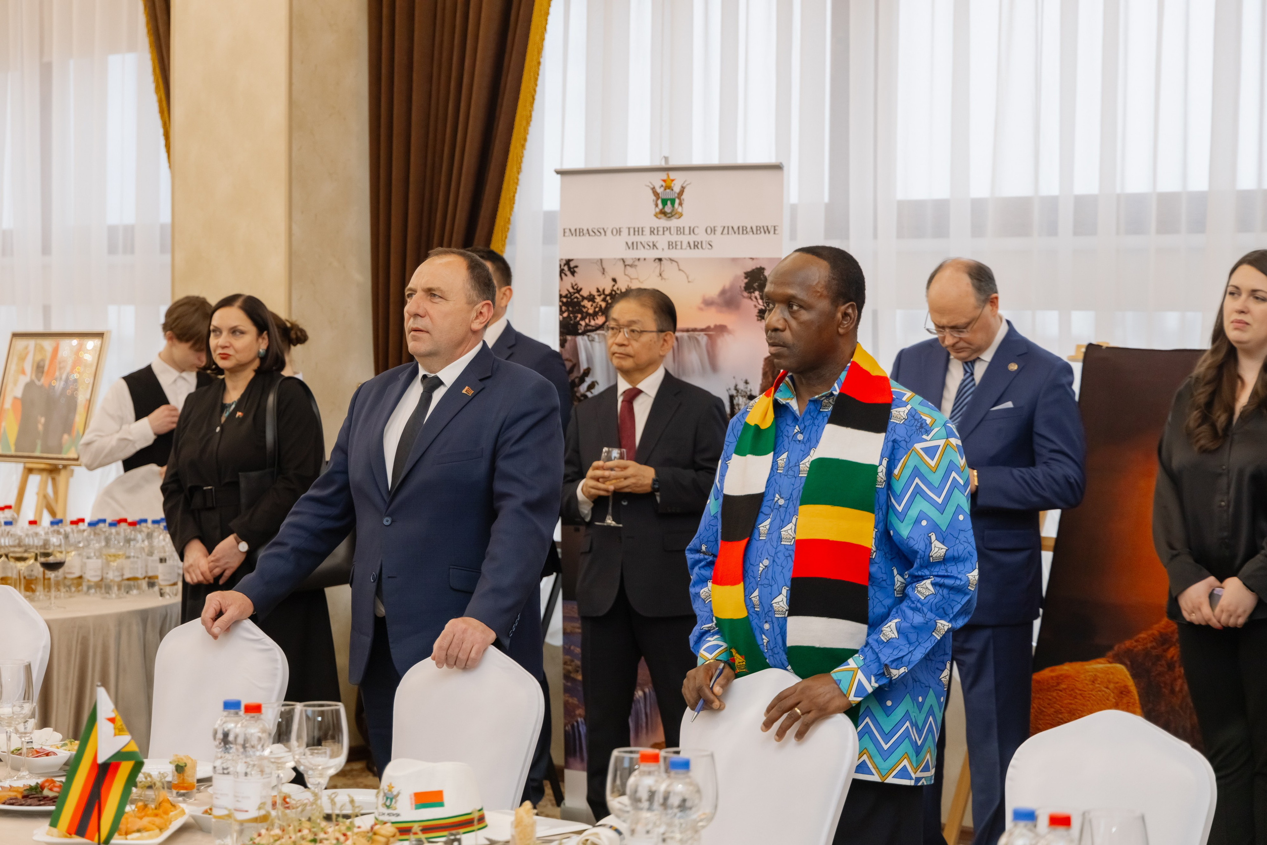 Фотосъемка делегации Посольства Зимбабве в Минске. Свадебный фотограф в Минске/Беларуси Сергей Спиридонов