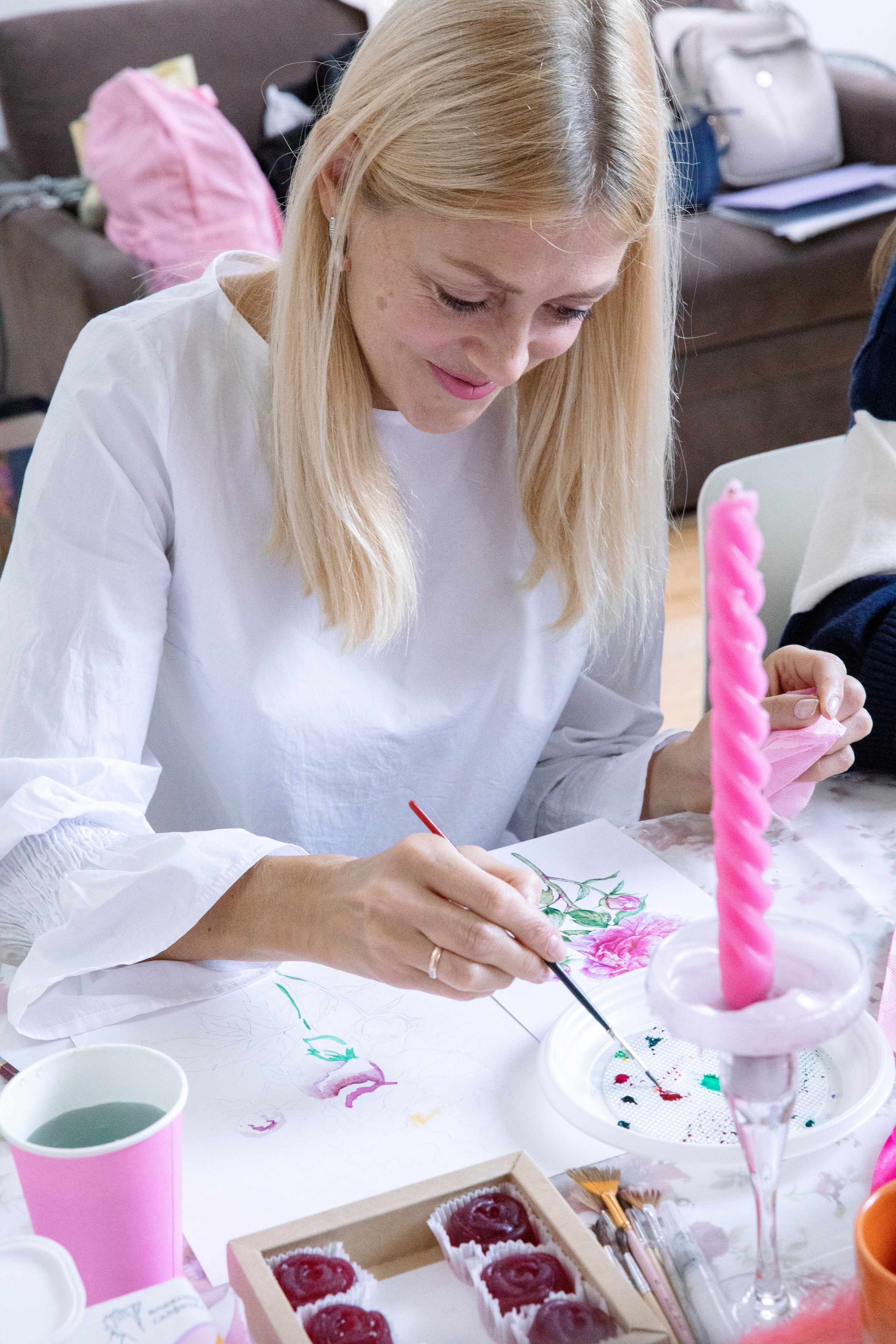 Мастер-класс по акварели. Фотограф в Санкт-Петербурге Алена Сертакова