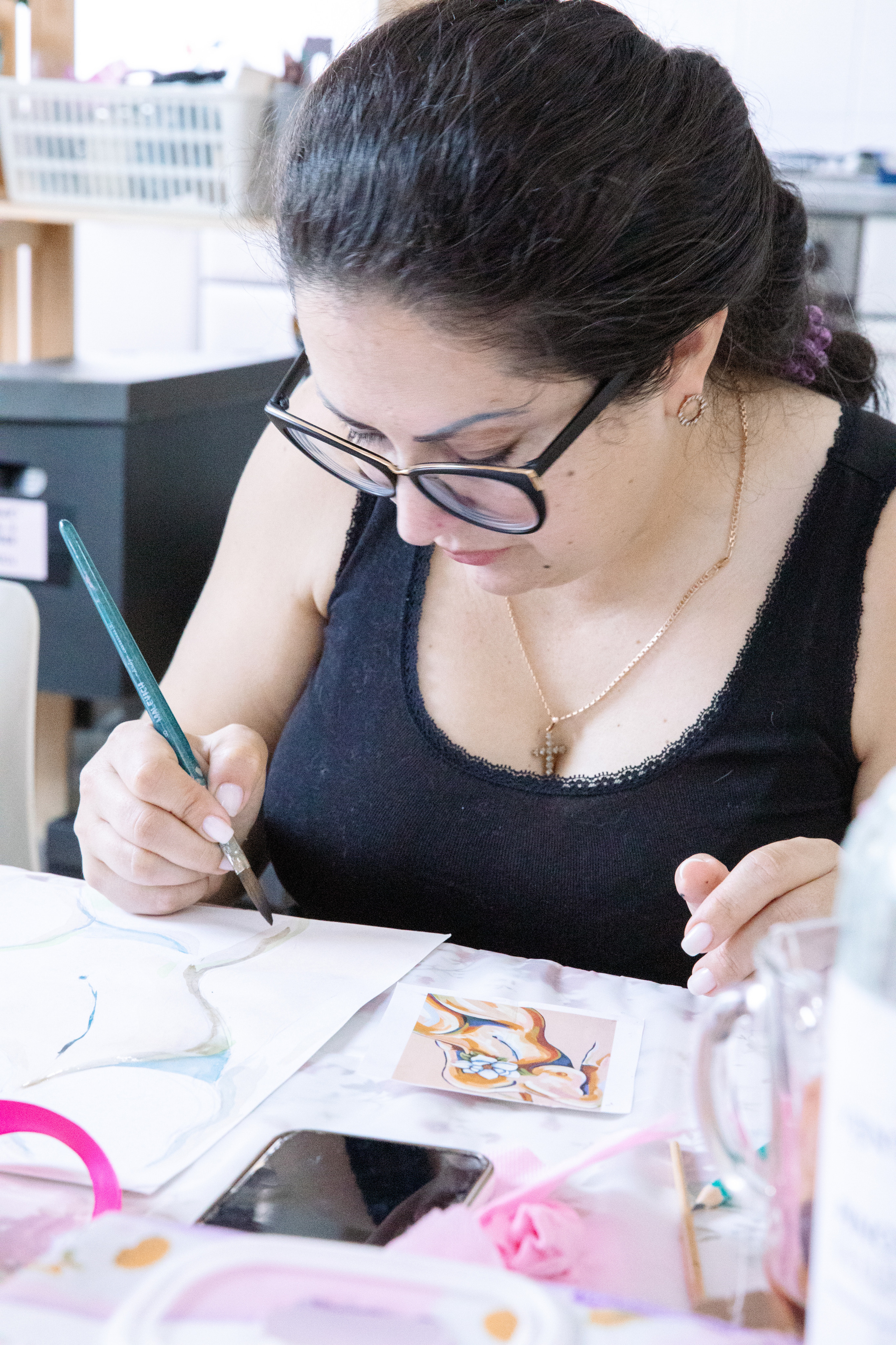 Мастер-класс по акварели. Фотограф в Санкт-Петербурге Алена Сертакова