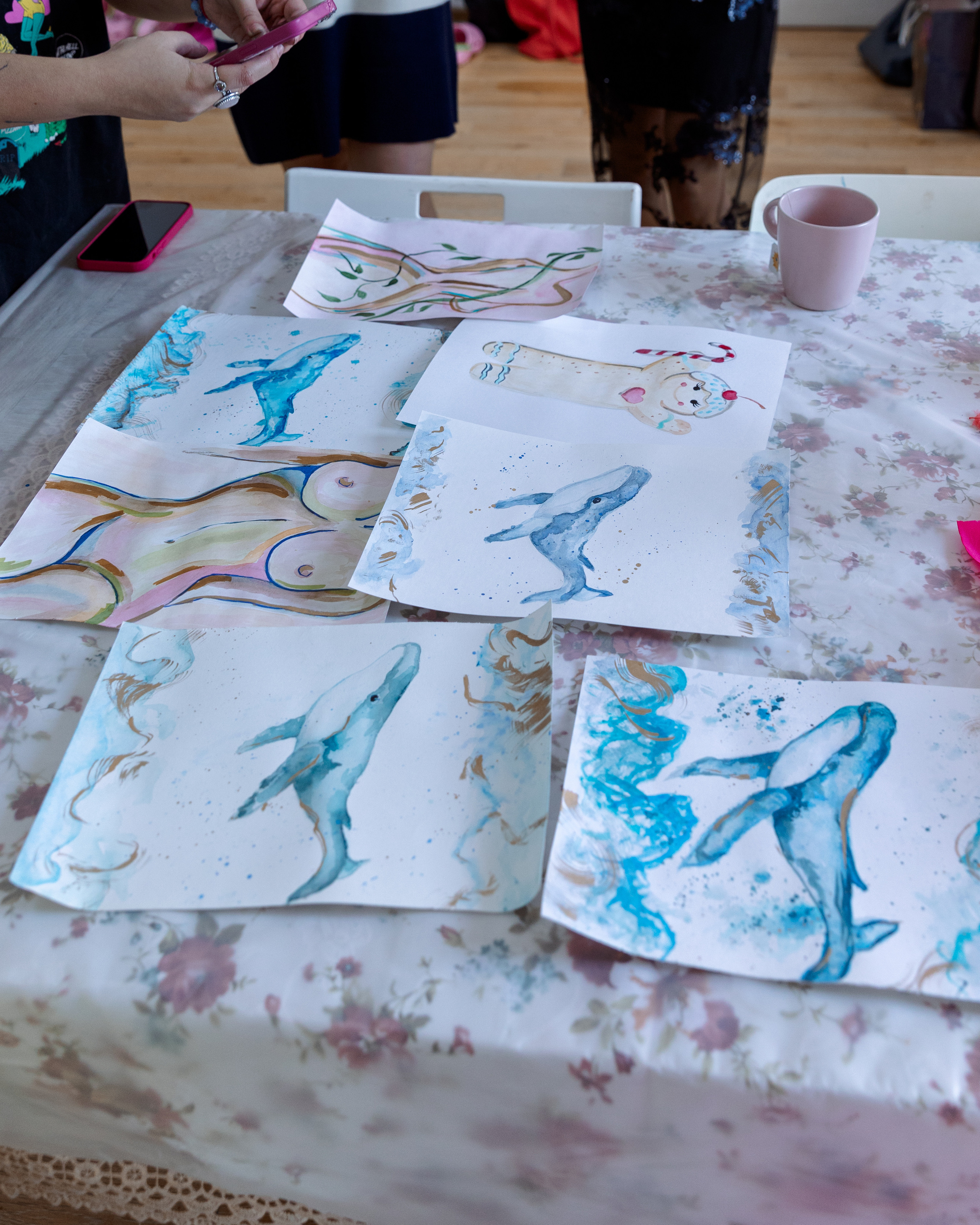 Мастер-класс по акварели. Фотограф в Санкт-Петербурге Алена Сертакова