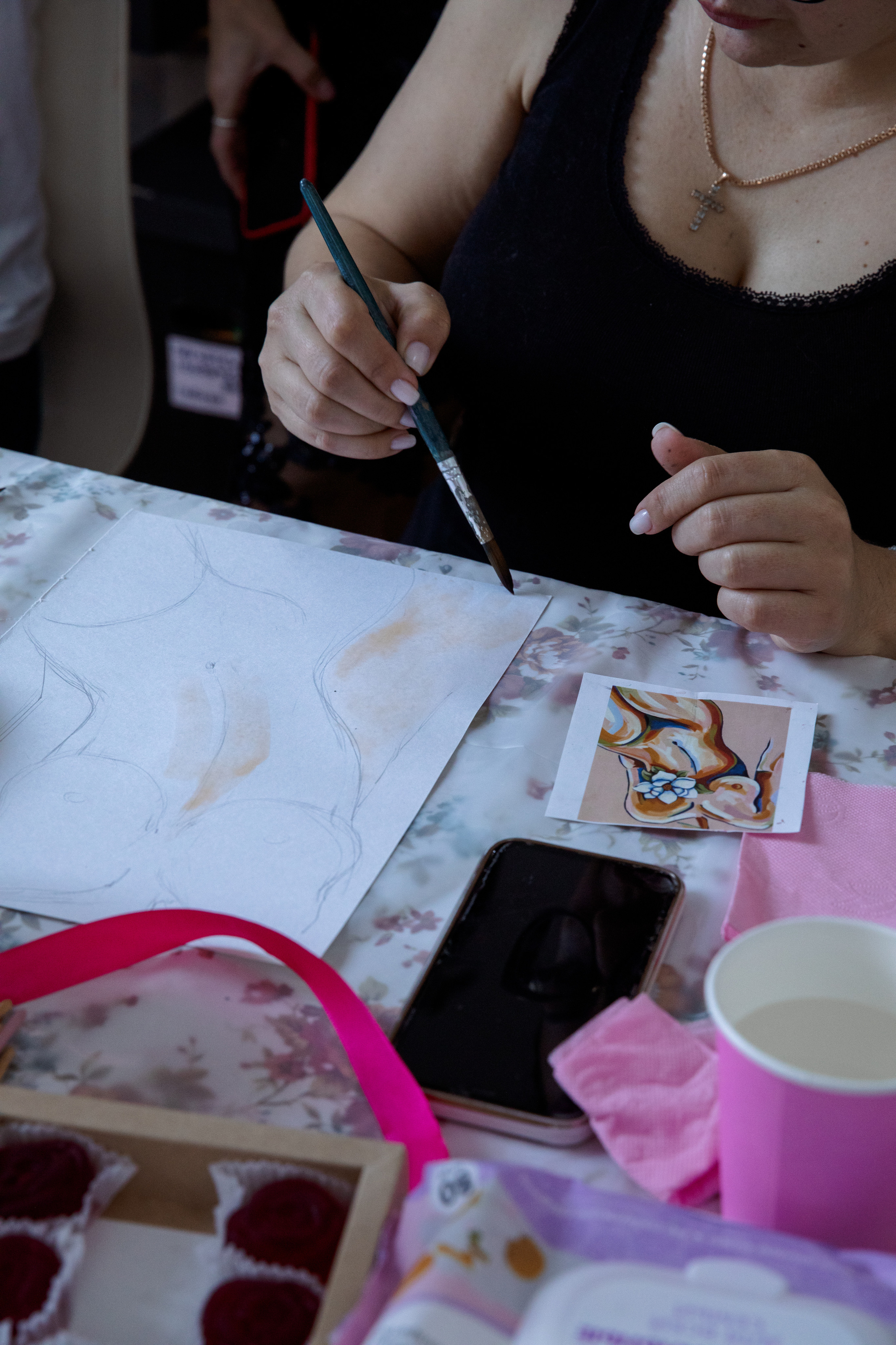 Мастер-класс по акварели. Фотограф в Санкт-Петербурге Алена Сертакова