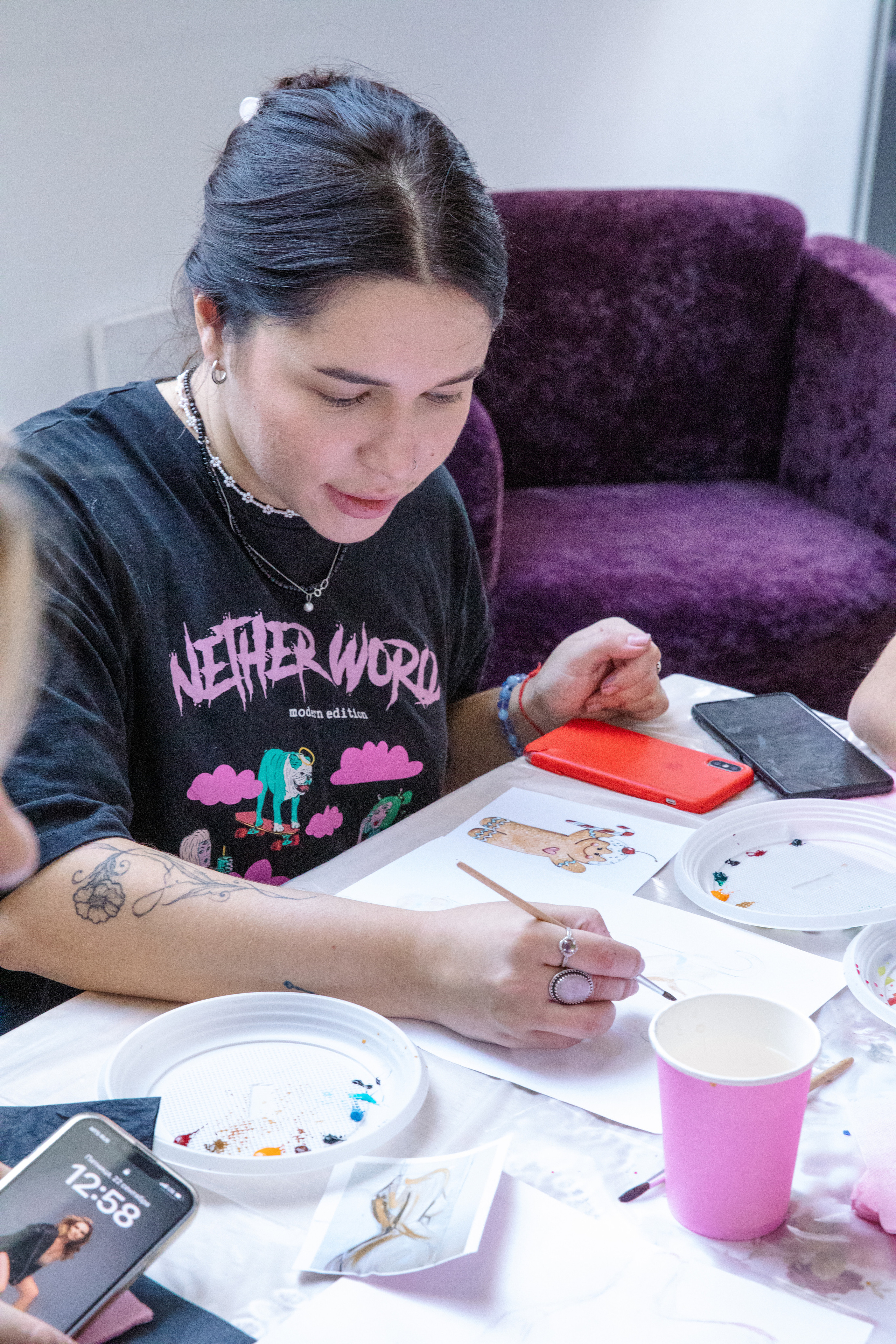 Мастер-класс по акварели. Фотограф в Санкт-Петербурге Алена Сертакова