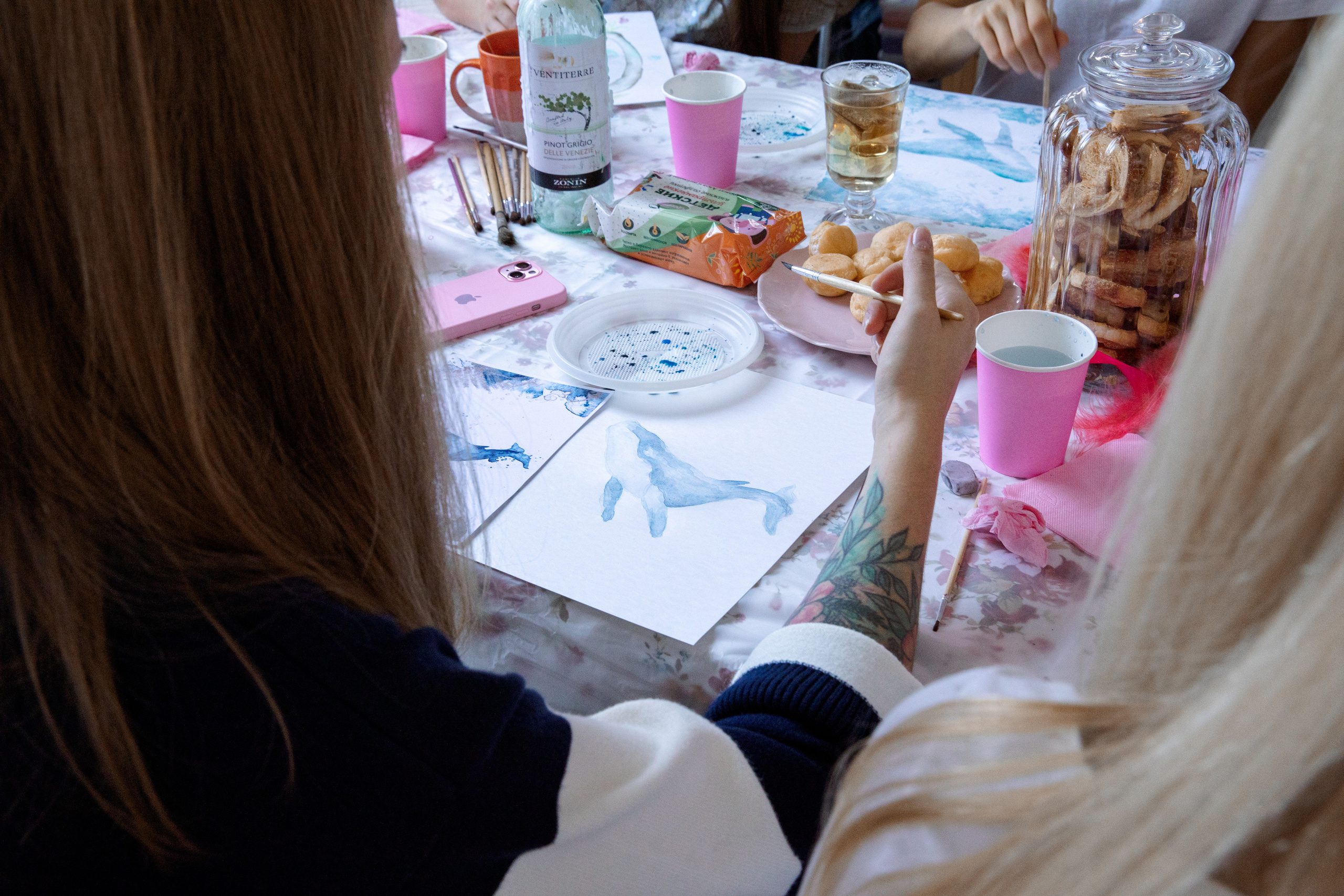 Мастер-класс по акварели. Фотограф в Санкт-Петербурге Алена Сертакова