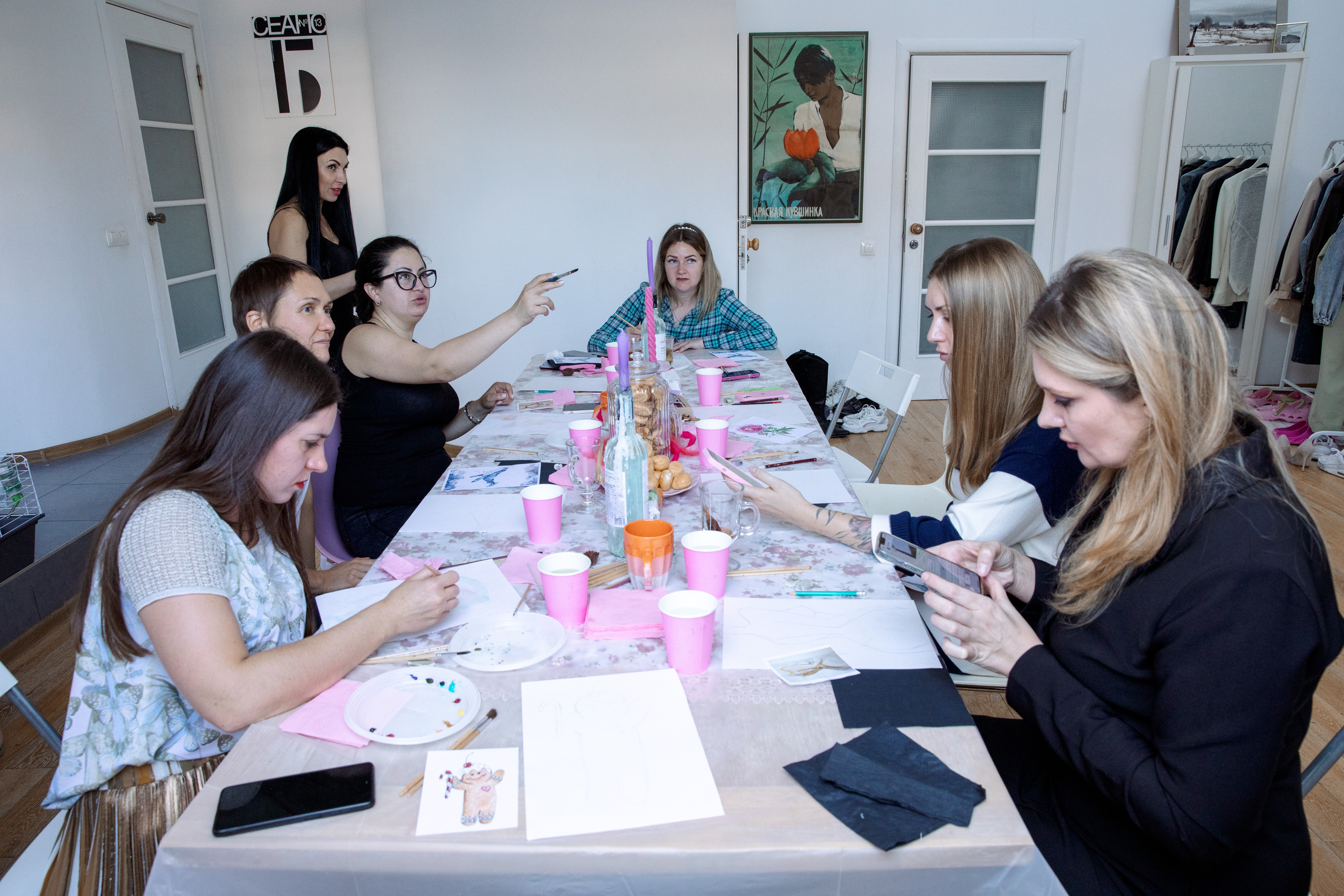 Мастер-класс по акварели. Фотограф в Санкт-Петербурге Алена Сертакова