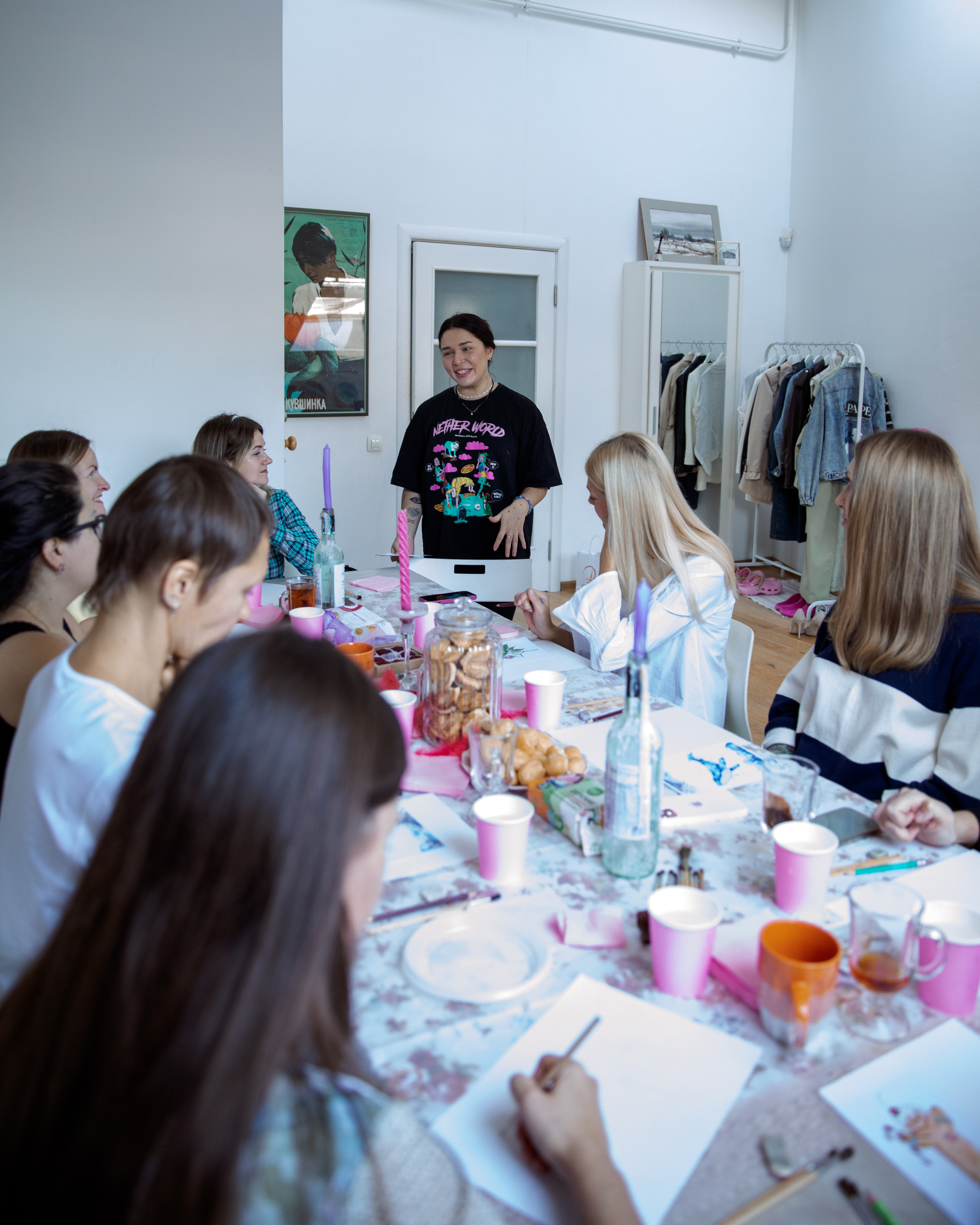 Мастер-класс по акварели. Фотограф в Санкт-Петербурге Алена Сертакова