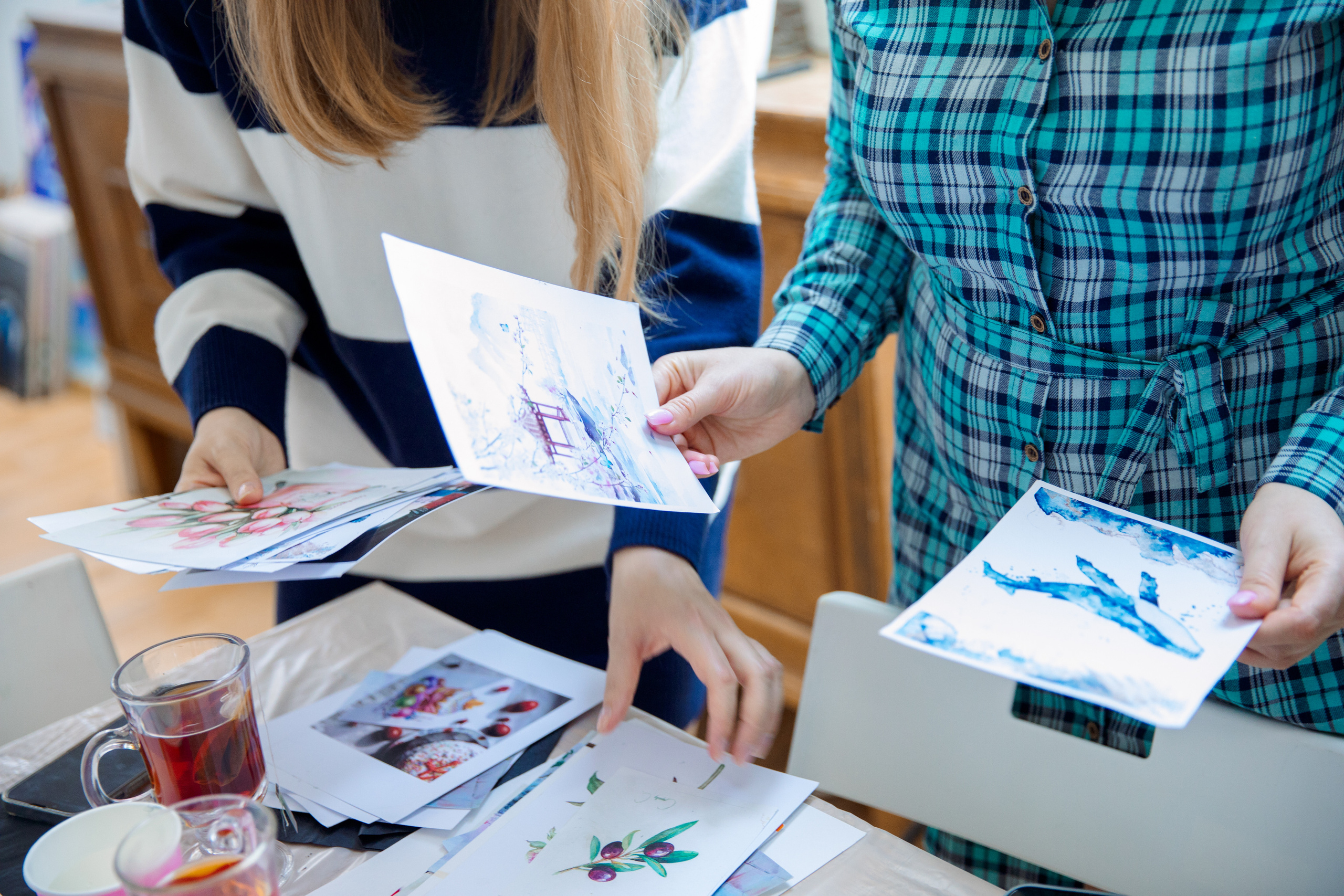 Мастер-класс по акварели. Фотограф в Санкт-Петербурге Алена Сертакова