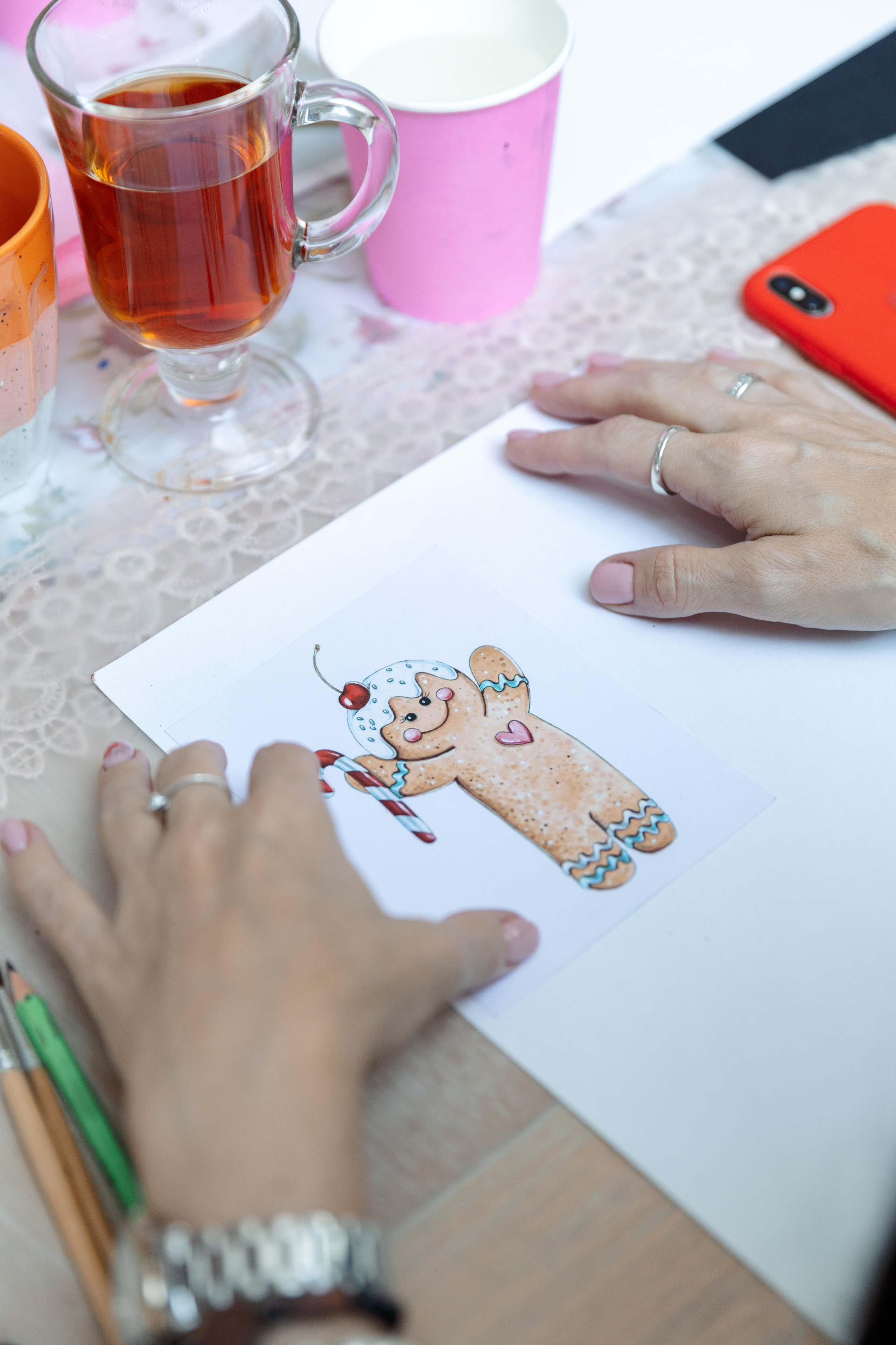 Мастер-класс по акварели. Фотограф в Санкт-Петербурге Алена Сертакова