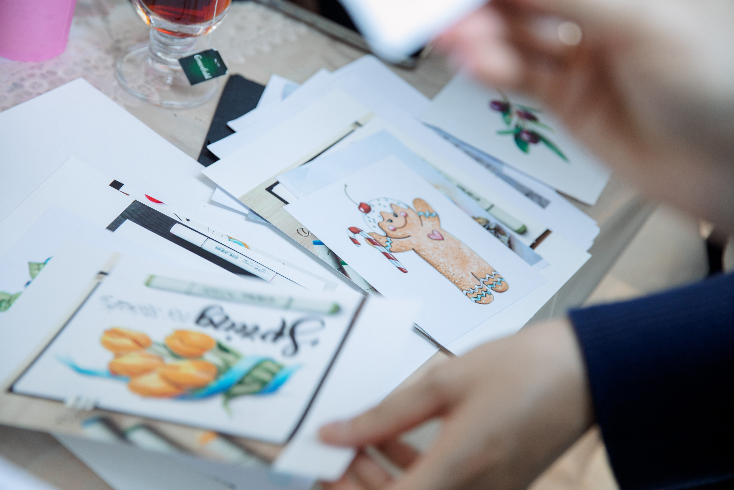 Мастер-класс по акварели. Фотограф в Санкт-Петербурге Алена Сертакова