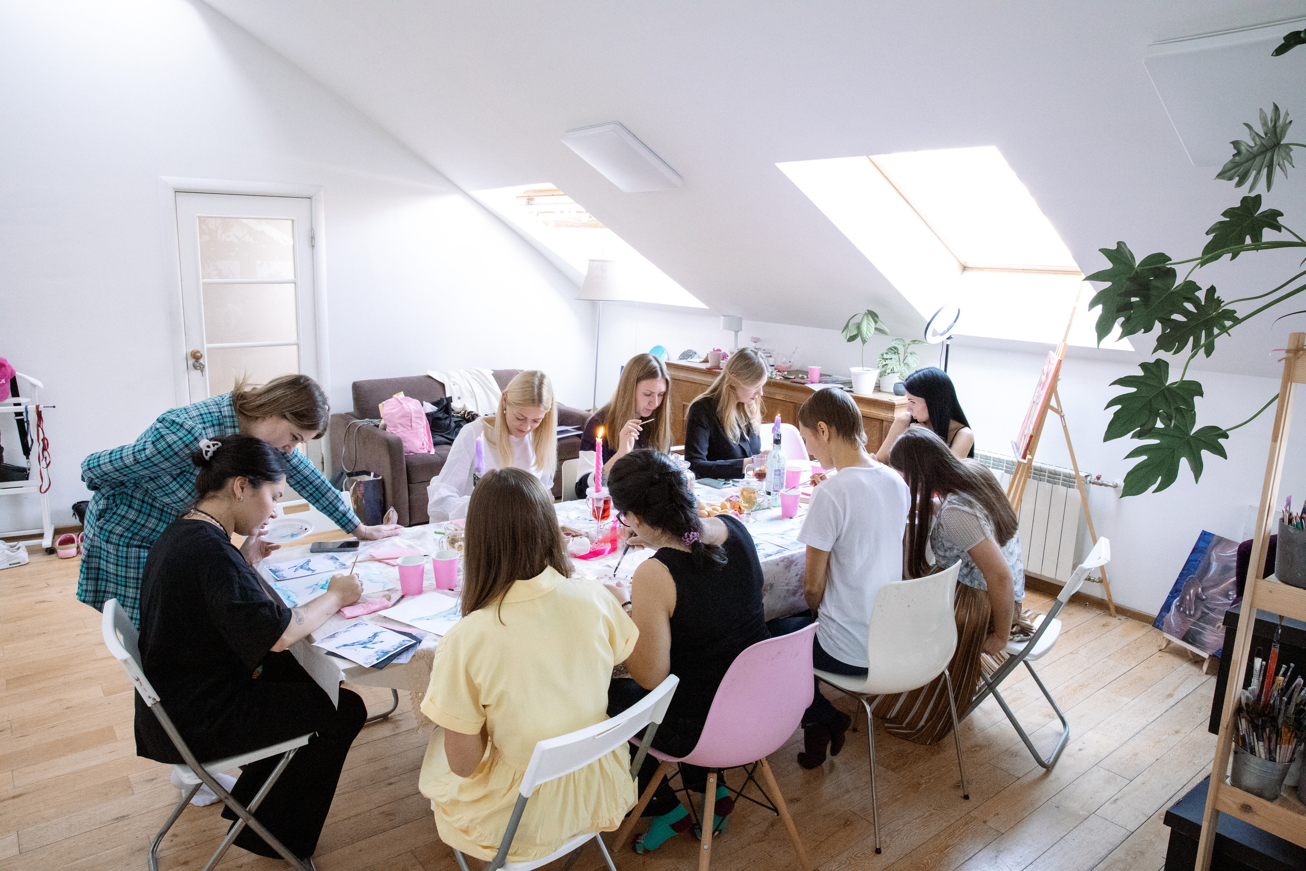 Мастер-класс по акварели. Фотограф в Санкт-Петербурге Алена Сертакова