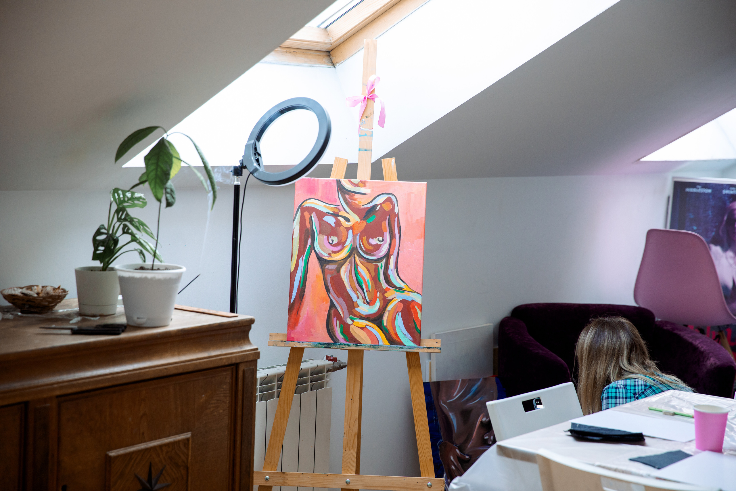 Мастер-класс по акварели. Фотограф в Санкт-Петербурге Алена Сертакова