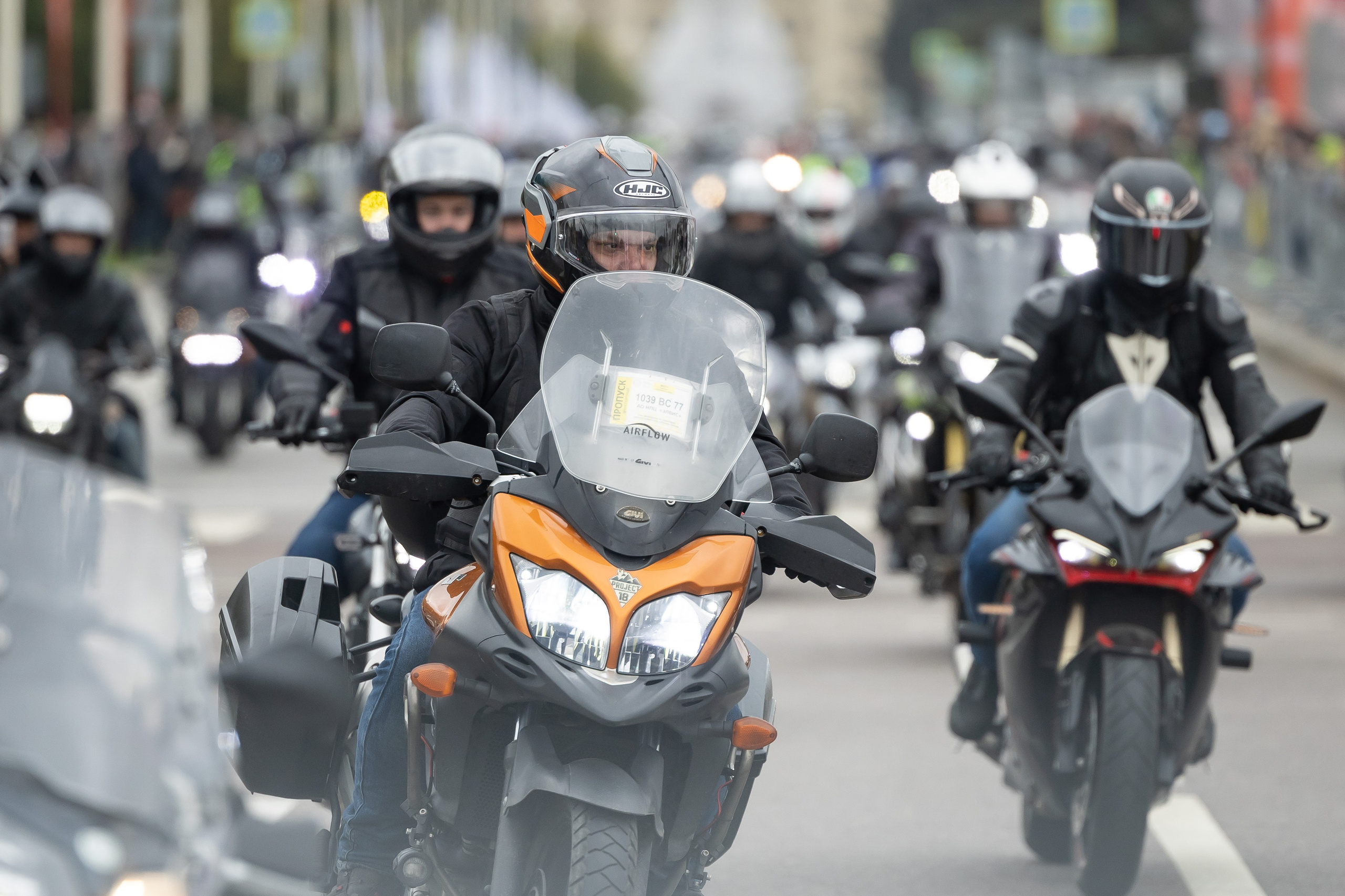 13-й Московский Мотофестиваль. Фотограф Владимир Охрименко