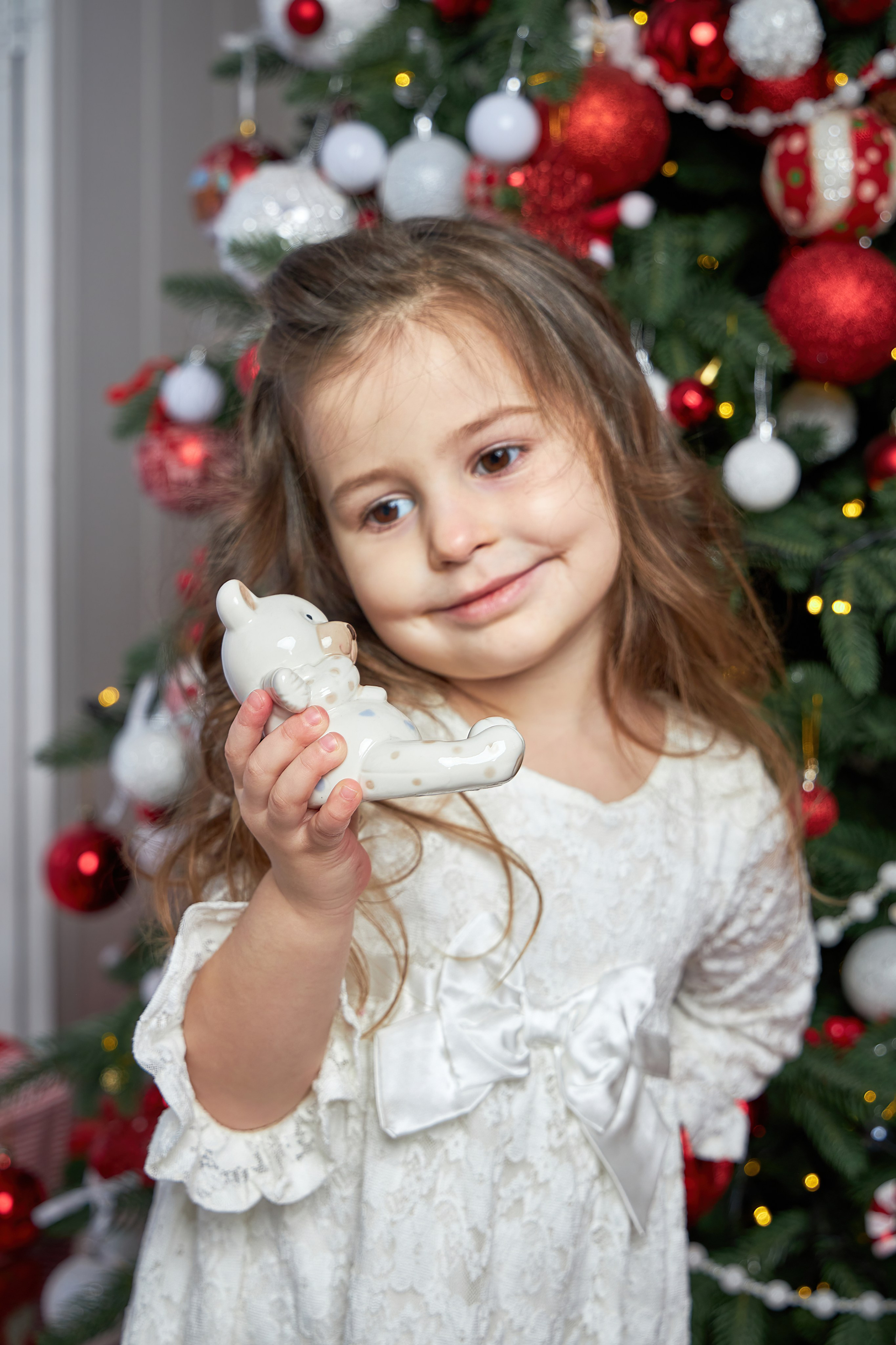 Новогодняя фотосессия для счастливой семьи