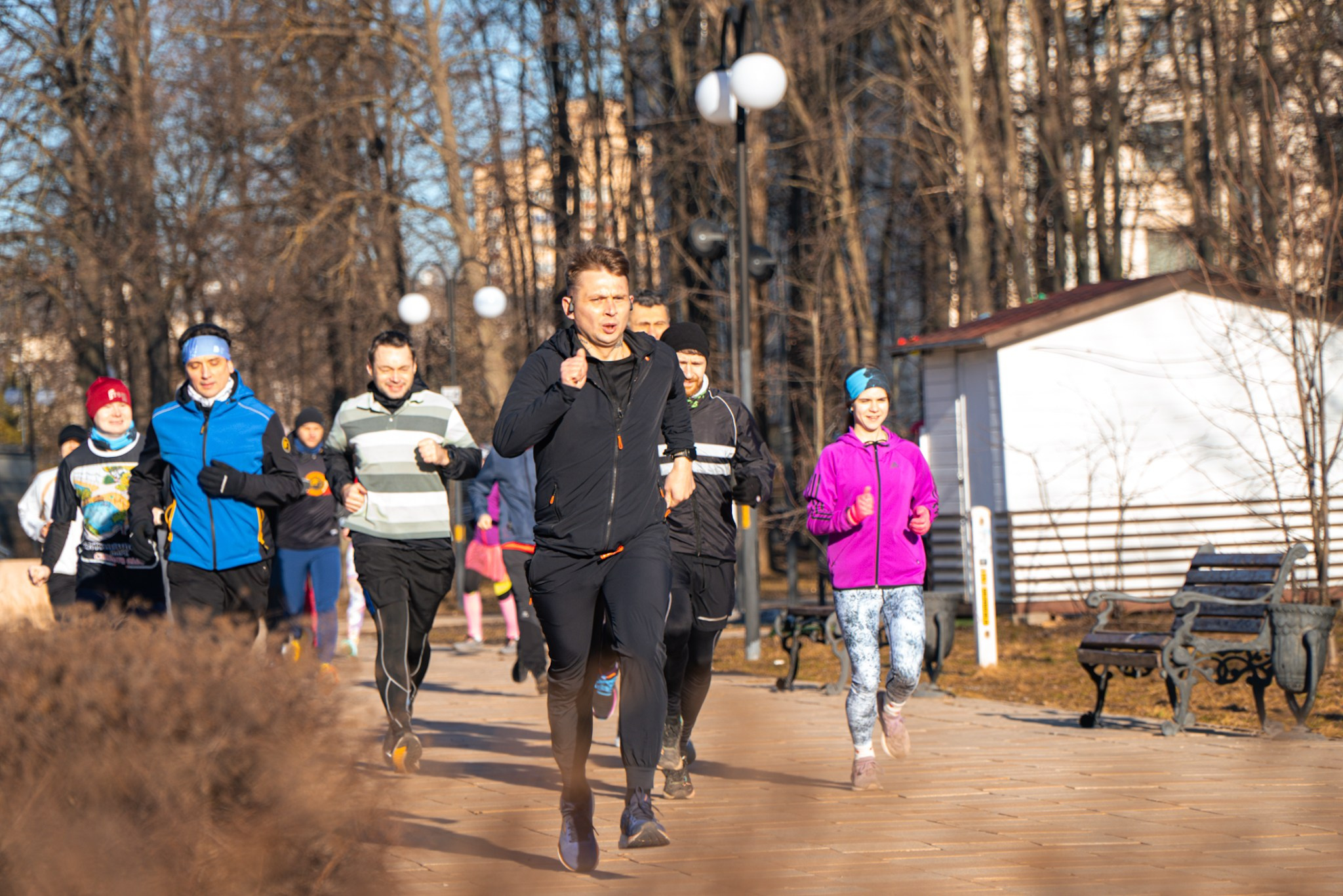 5 вёрст Наташинский 8 марта. Роман Капилюшов. Бег. Фото. Видео. г. Люберцы