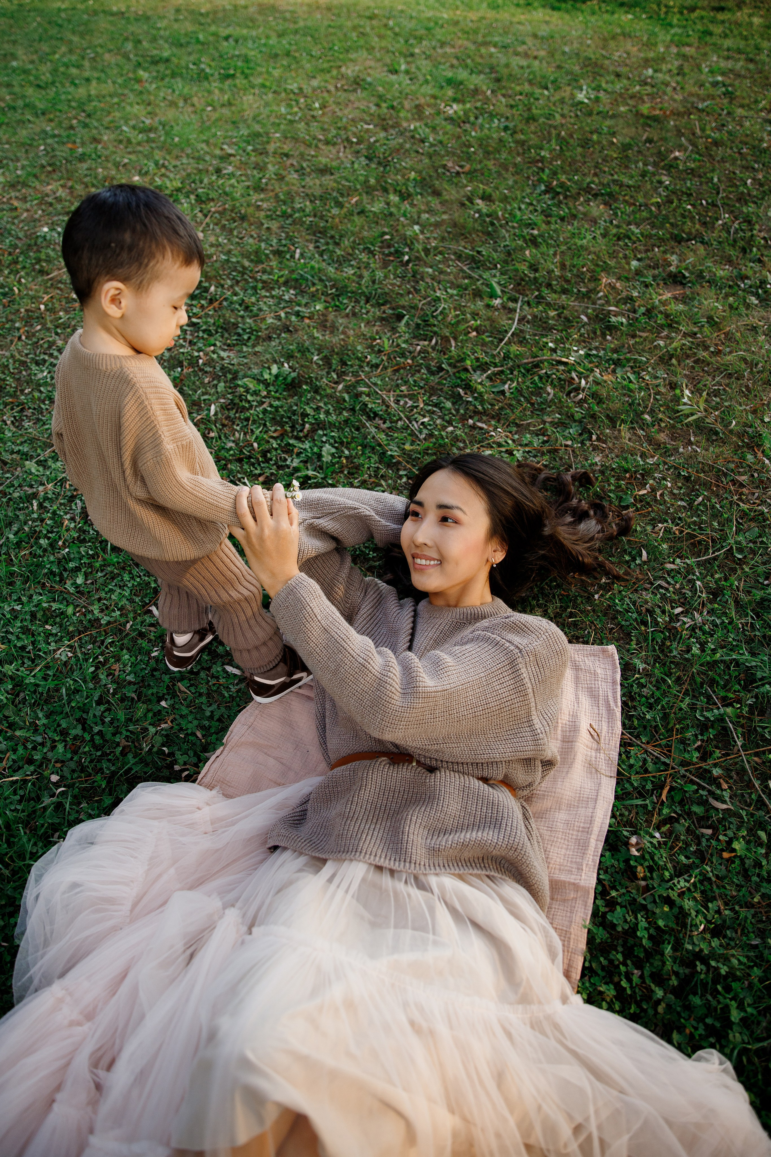 Осенняя семейная фотосессия в усадьбе Валуево. Фотограф Александра Сыщенко