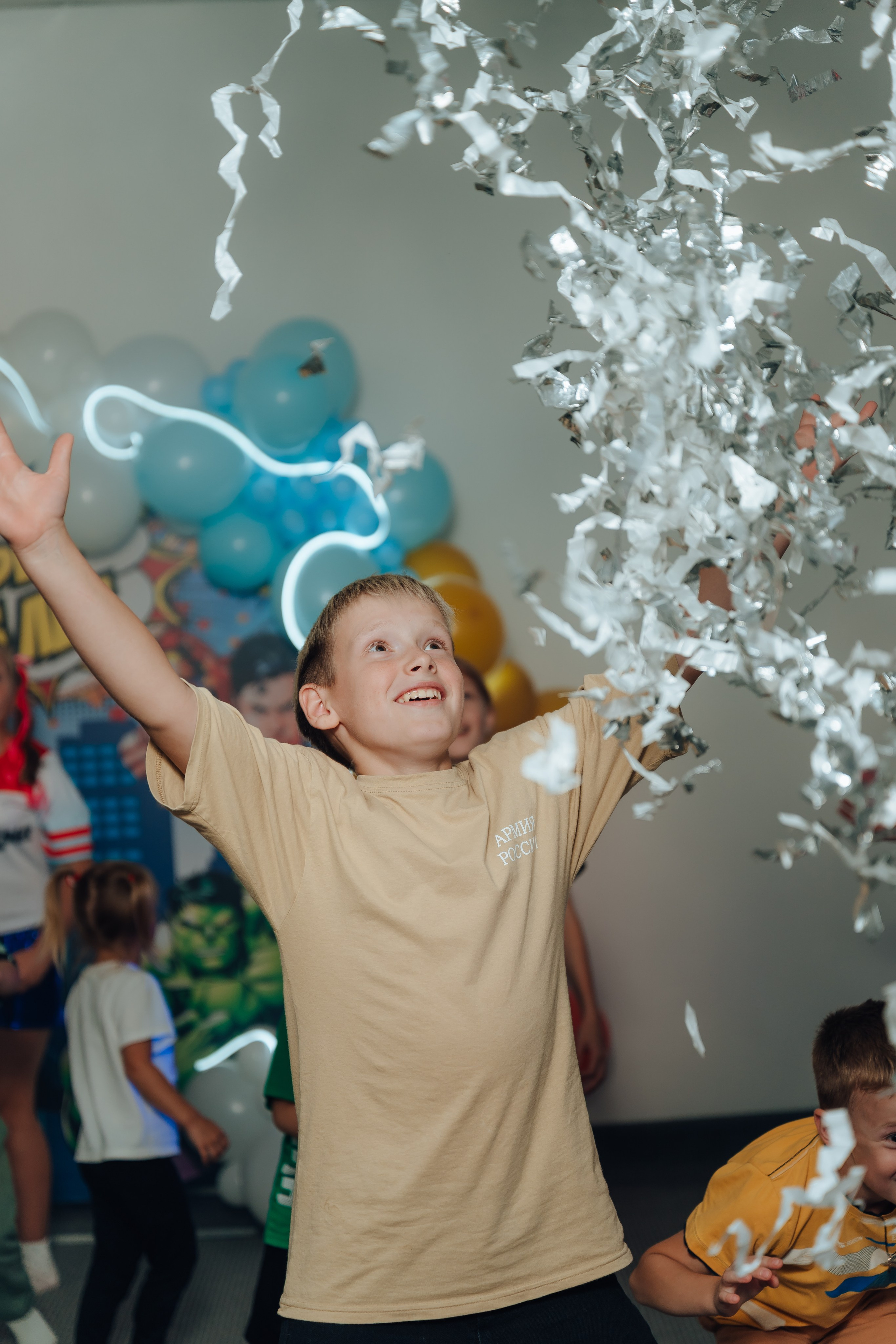 Праздник Льва в Мультифокс. Детский и семейный фотограф Катерина Мишина