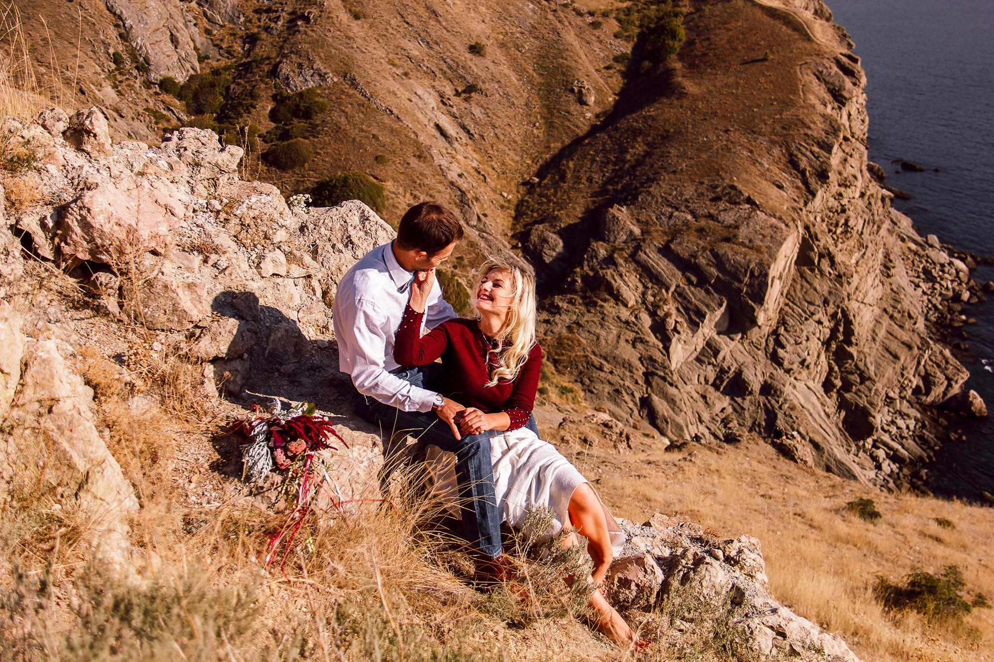 Love Story Анна и Владимир. Балаклава. Свадебный и семейный фотограф в Евпатории Зайцева Надежда