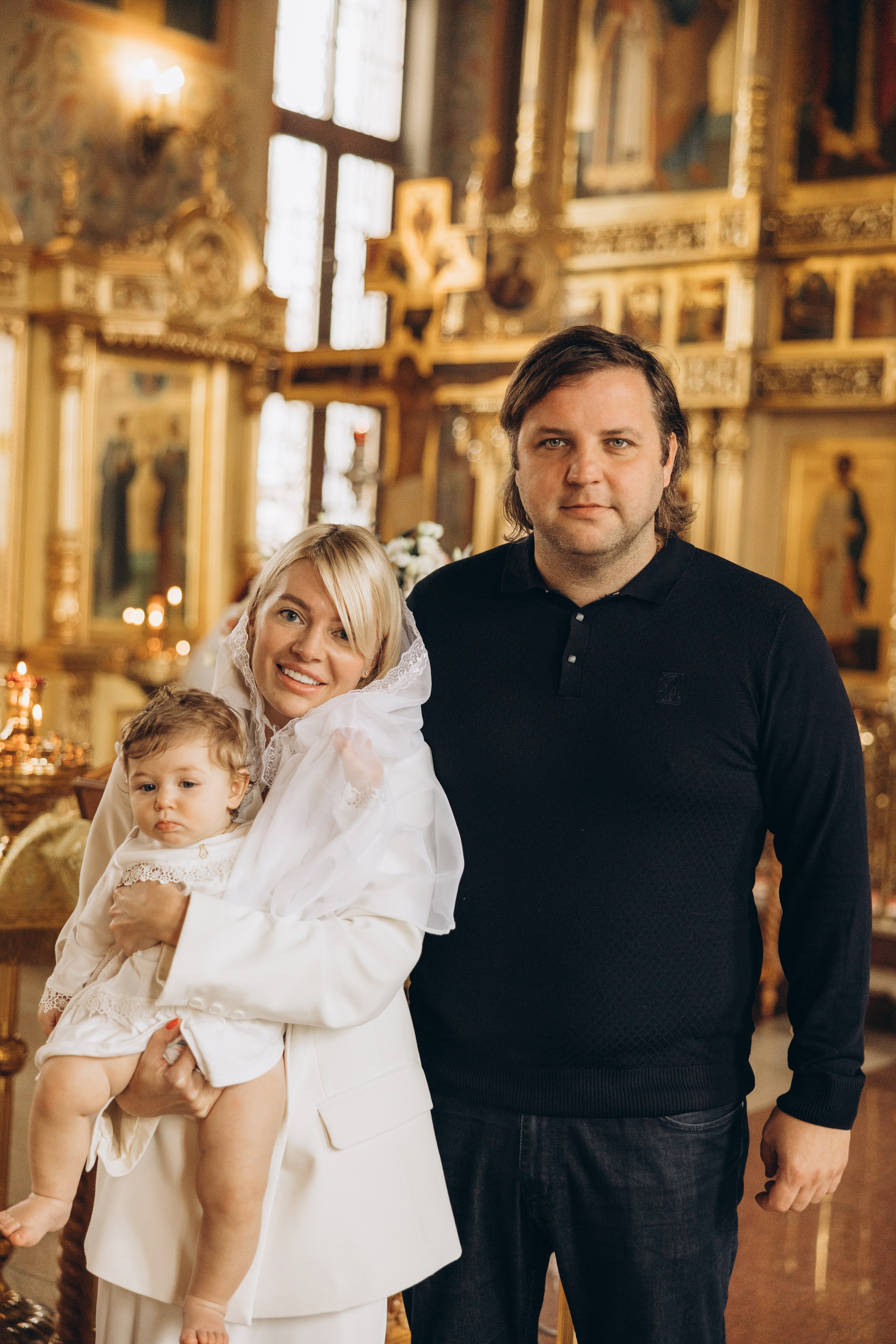 Крещение Дианы. Семейный фотограф в Москве Виктория Ястребинская