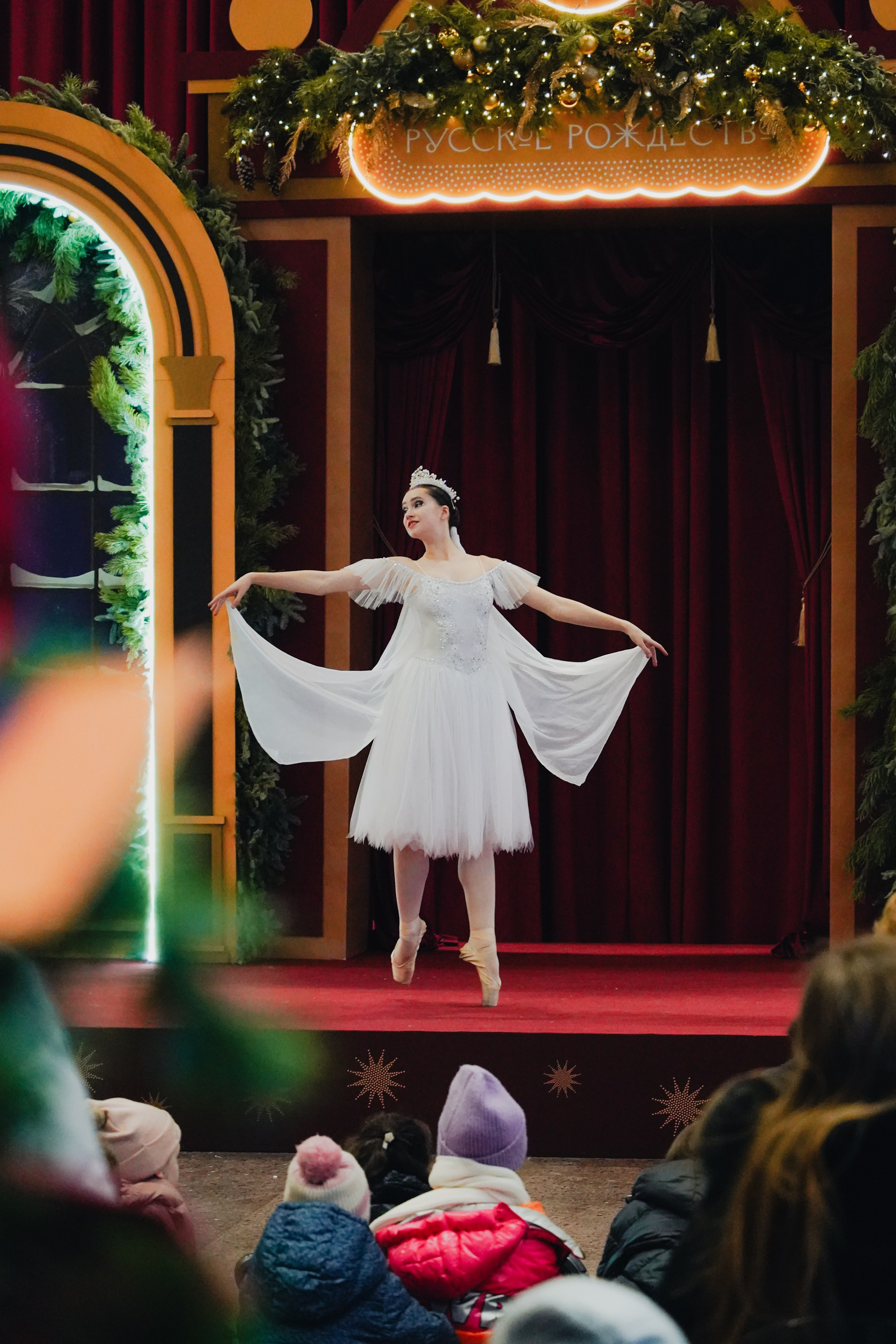 «Зимняя фантазия» на Ивановском железнодорожном вокзале. Спортивный и репортажный фотограф в Иваново Сергей Силкин