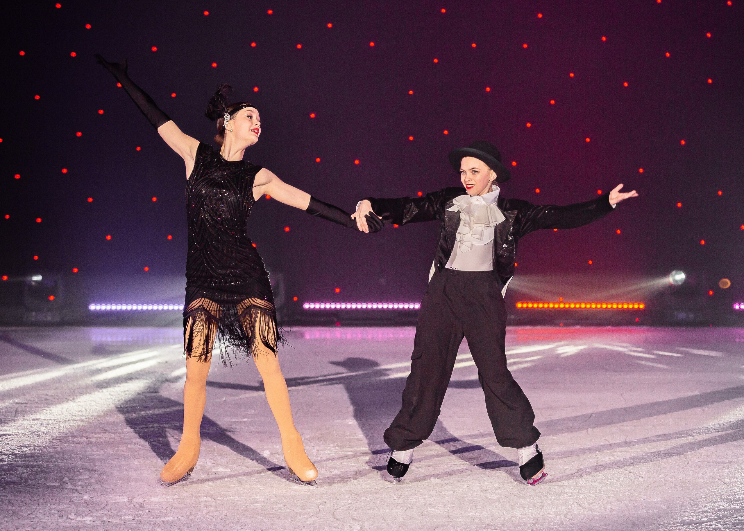 Отчетный концерт. Детский театр на льду «АЛЕКО» 47 сезон. Май 2024 г. Репортажный фотограф в Москве