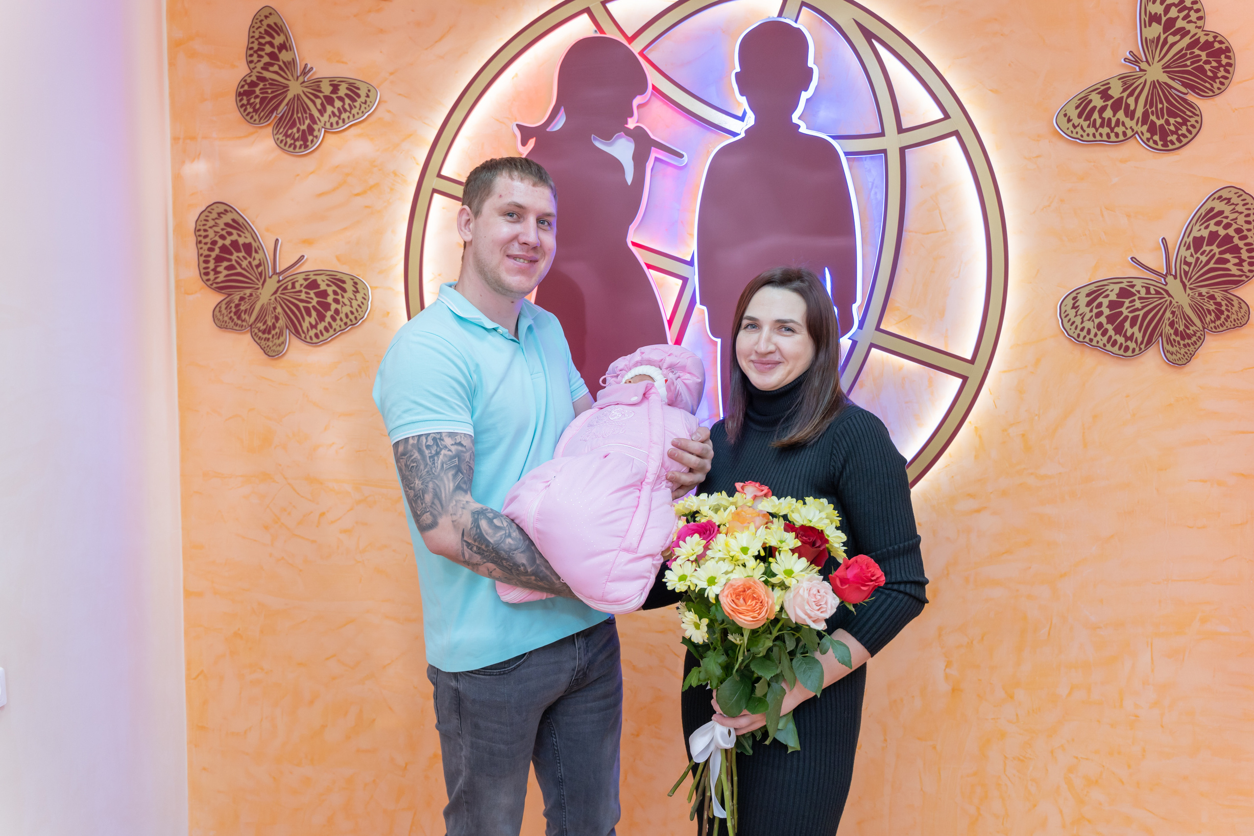 Выписки из роддома. Школьный фотограф в Кемерово Мелещенко Анна