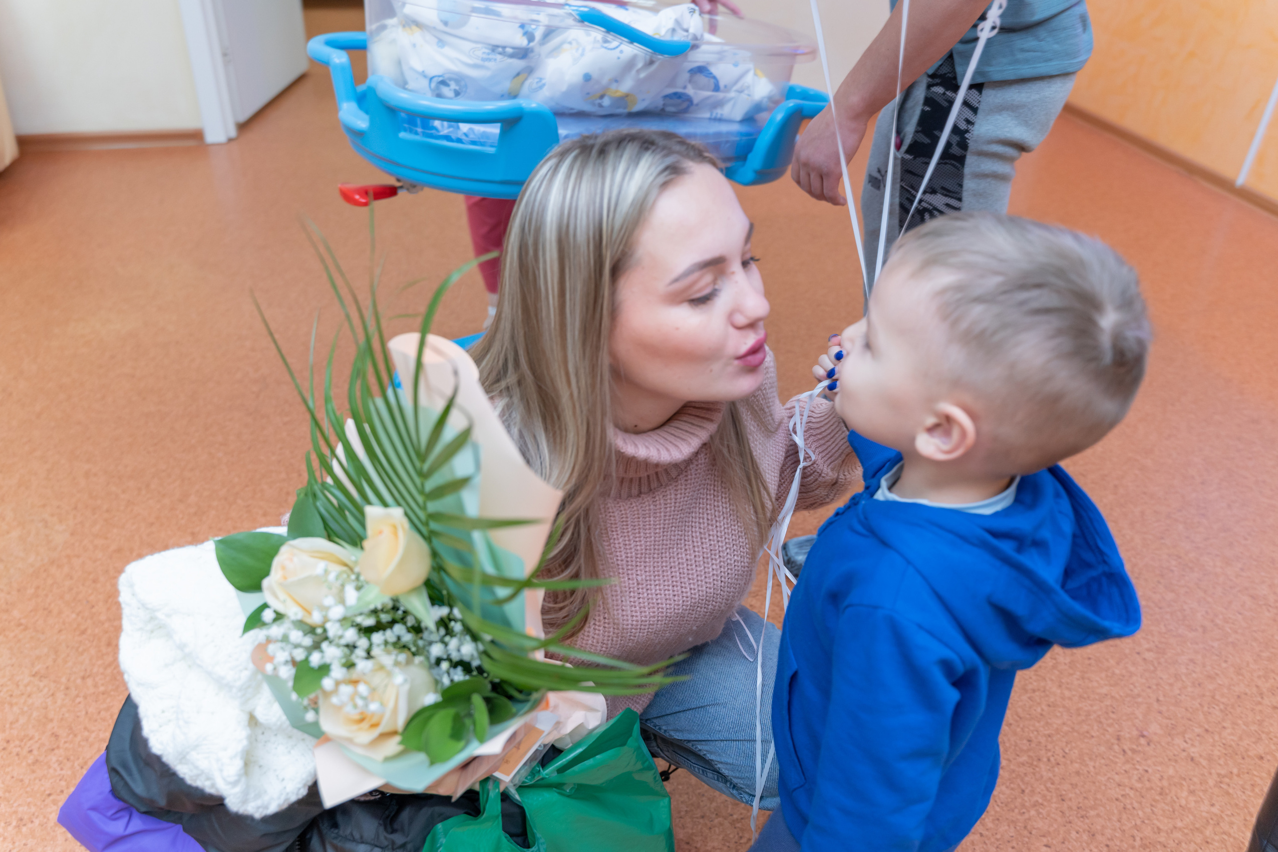 Выписки из роддома. Школьный фотограф в Кемерово Мелещенко Анна