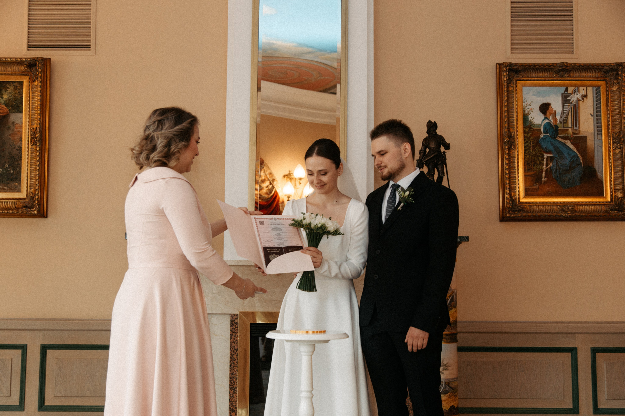 Оля и Юра. Свадебный фотограф в Москве Озерова Анастасия