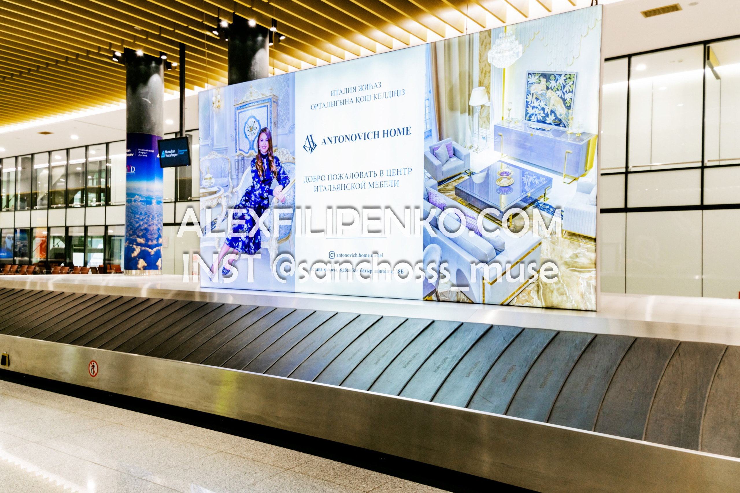 Фотосъемка для рекламного оператора MYD Production в Аэропорту Астаны. Фотограф интерьера недвижимости и архитектуры в Астане