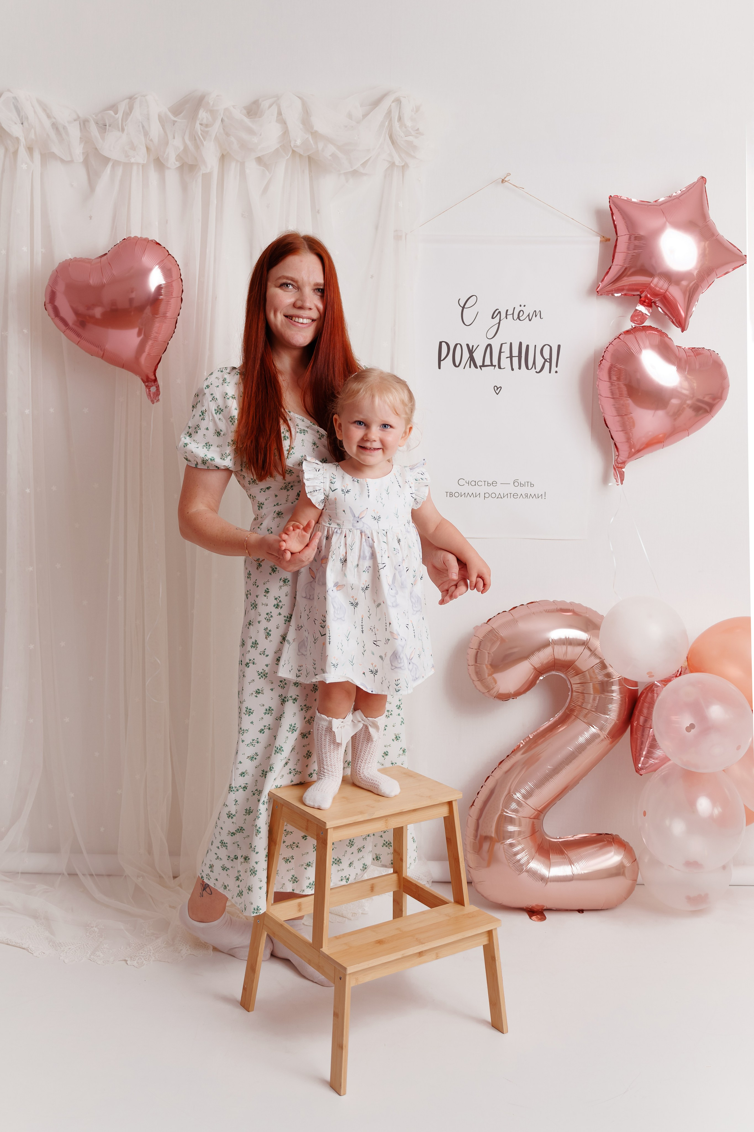 День рождение (2, 3, … года). Фотограф новорождённых Ярославль. Детский и семейный фотограф Анна Салова