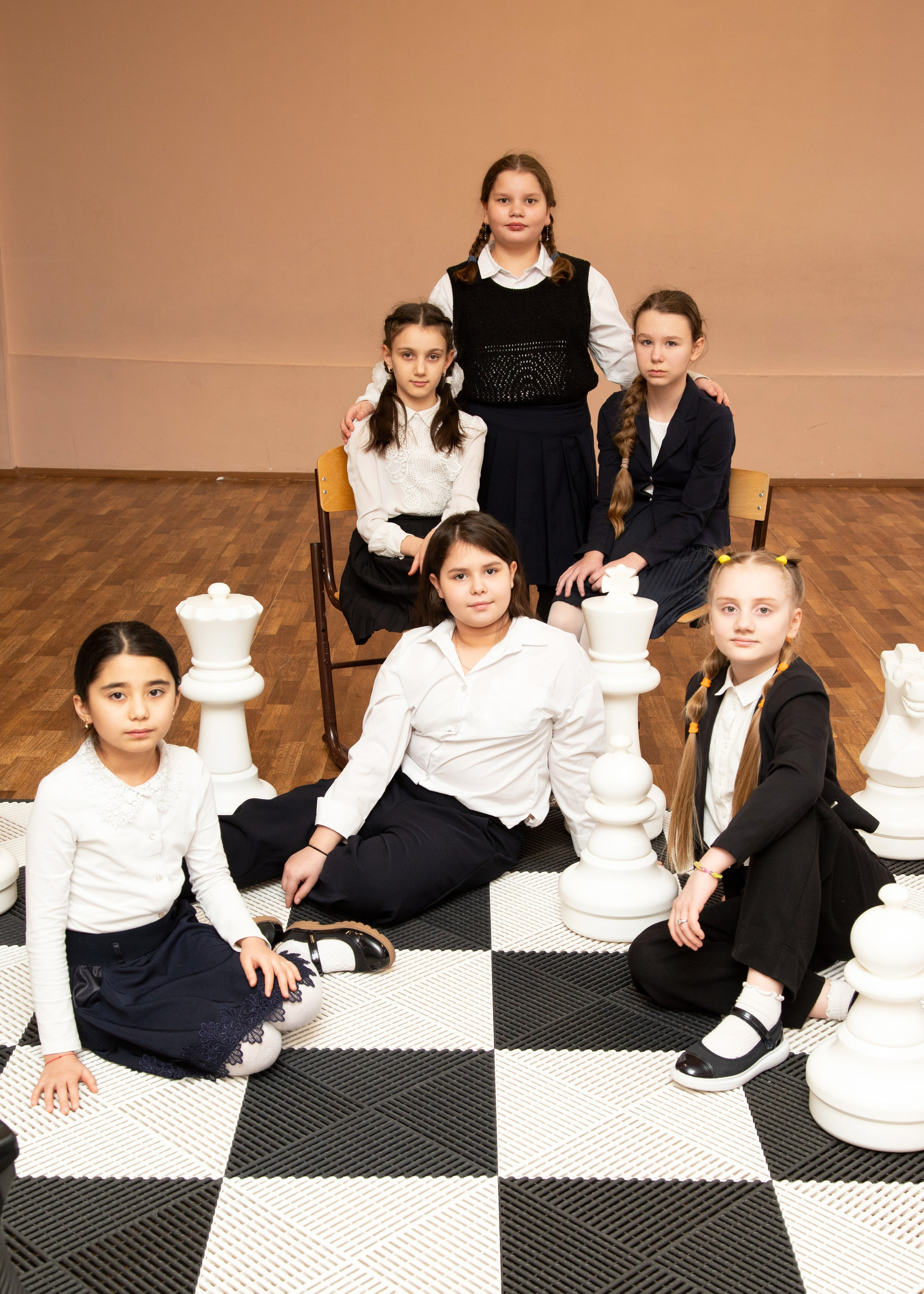 Групповая фотография. Начальная школа. 4 класс. Фотограф Игорь Полозов