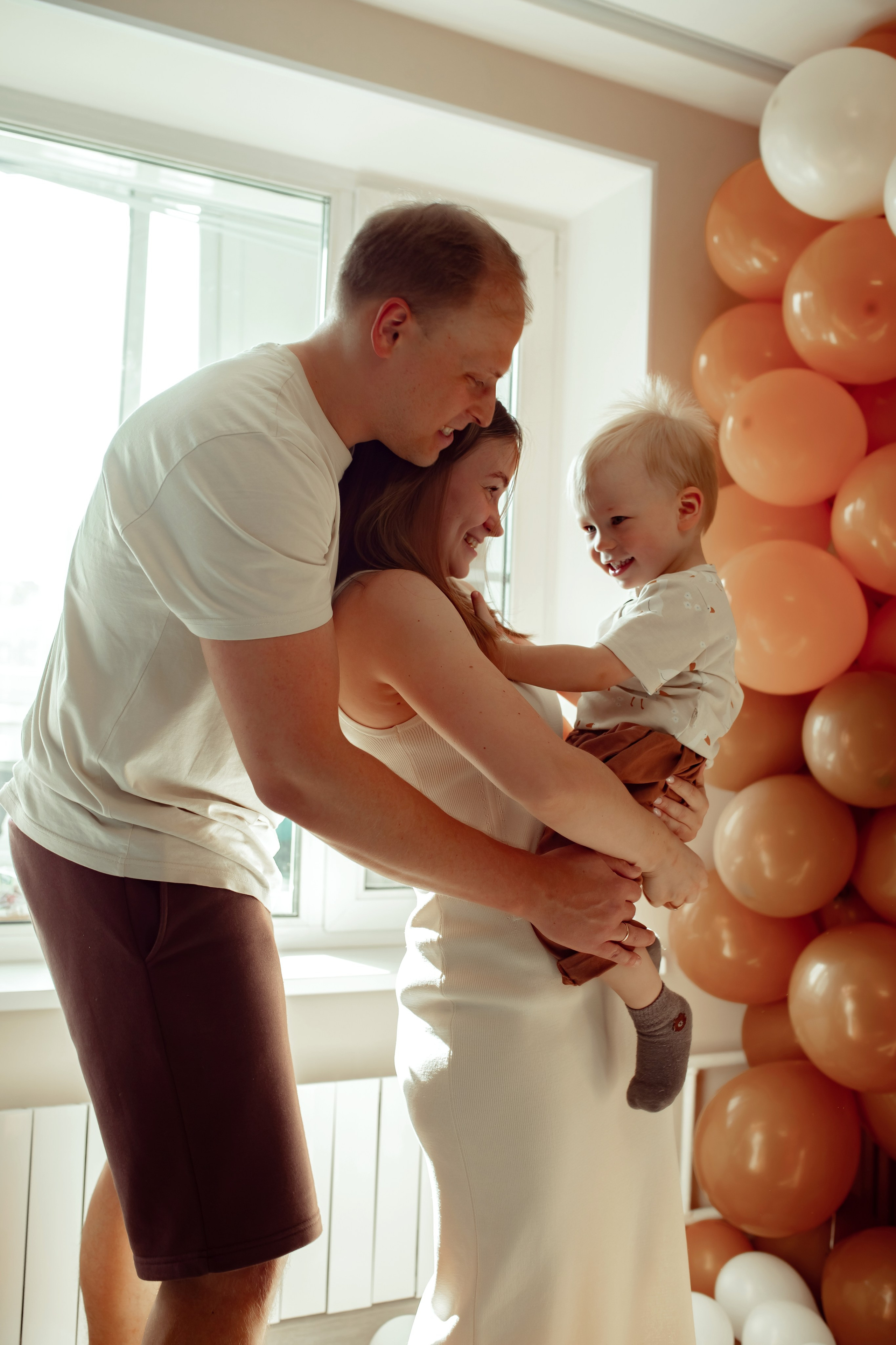 День рождение Арсения+домашняя съемка. Семейный и детский фотограф в Москве Дорогова Екатерина
