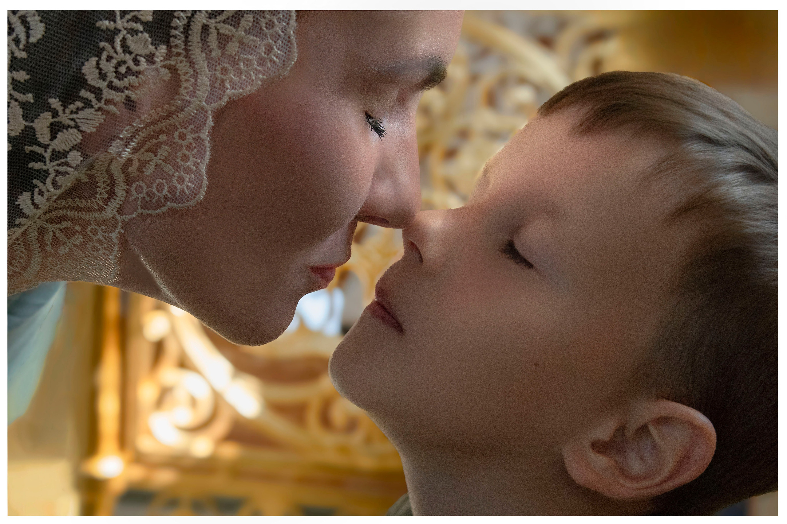Съемка в храме. Крещение, венчание