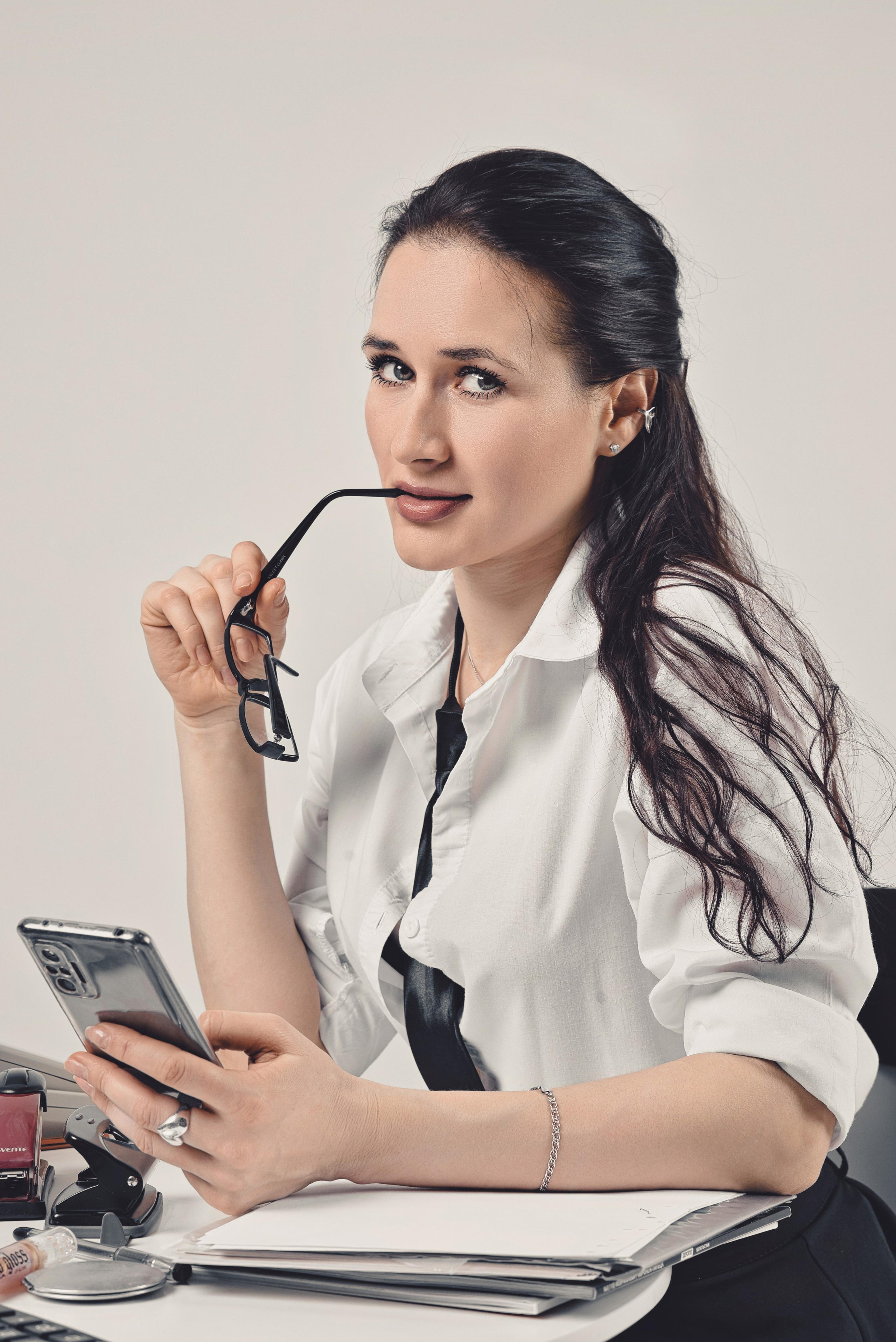 Секретарша. Фотограф Денис Кривопусков