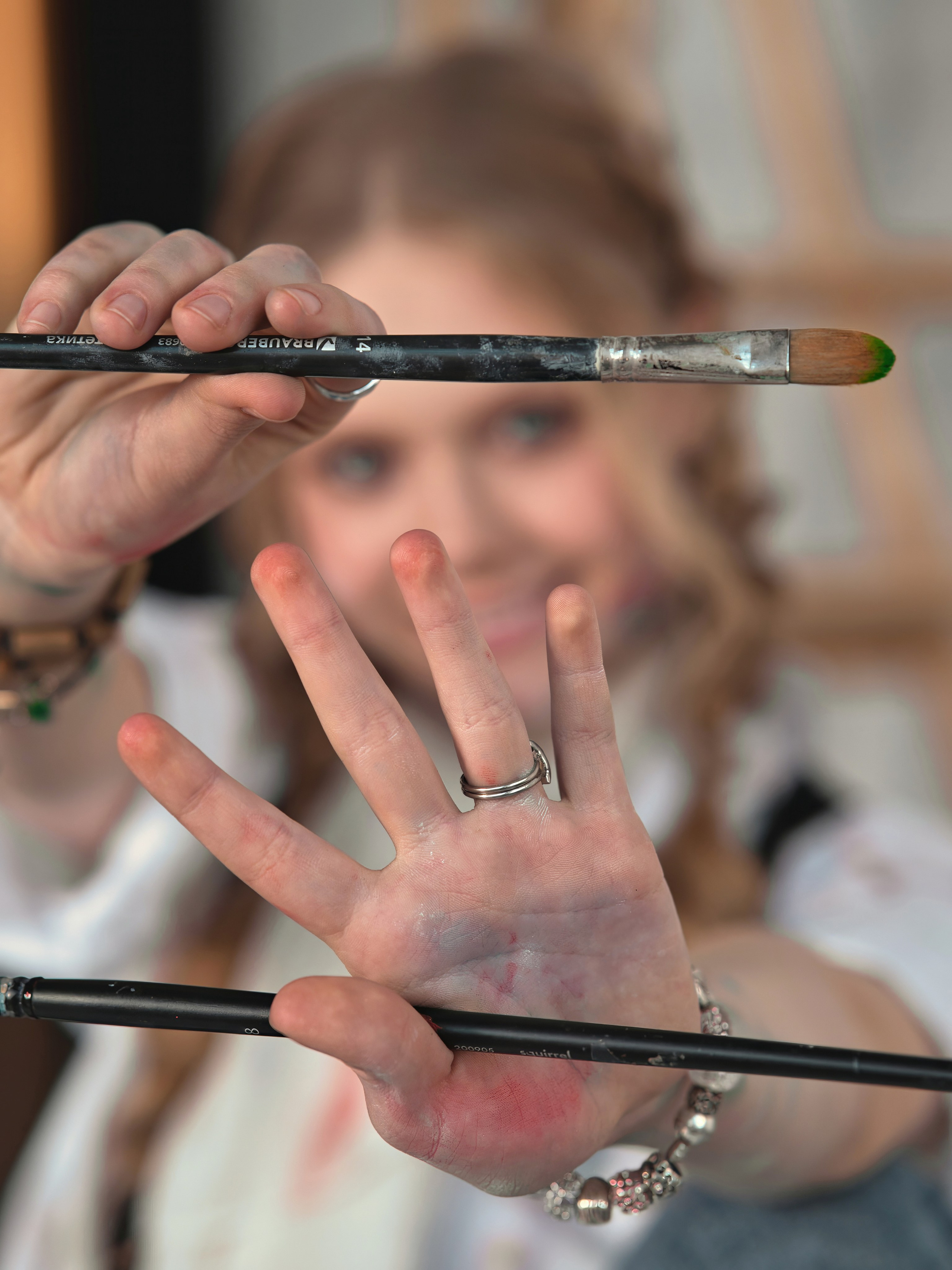 Художница. Фотограф Денис Кривопусков