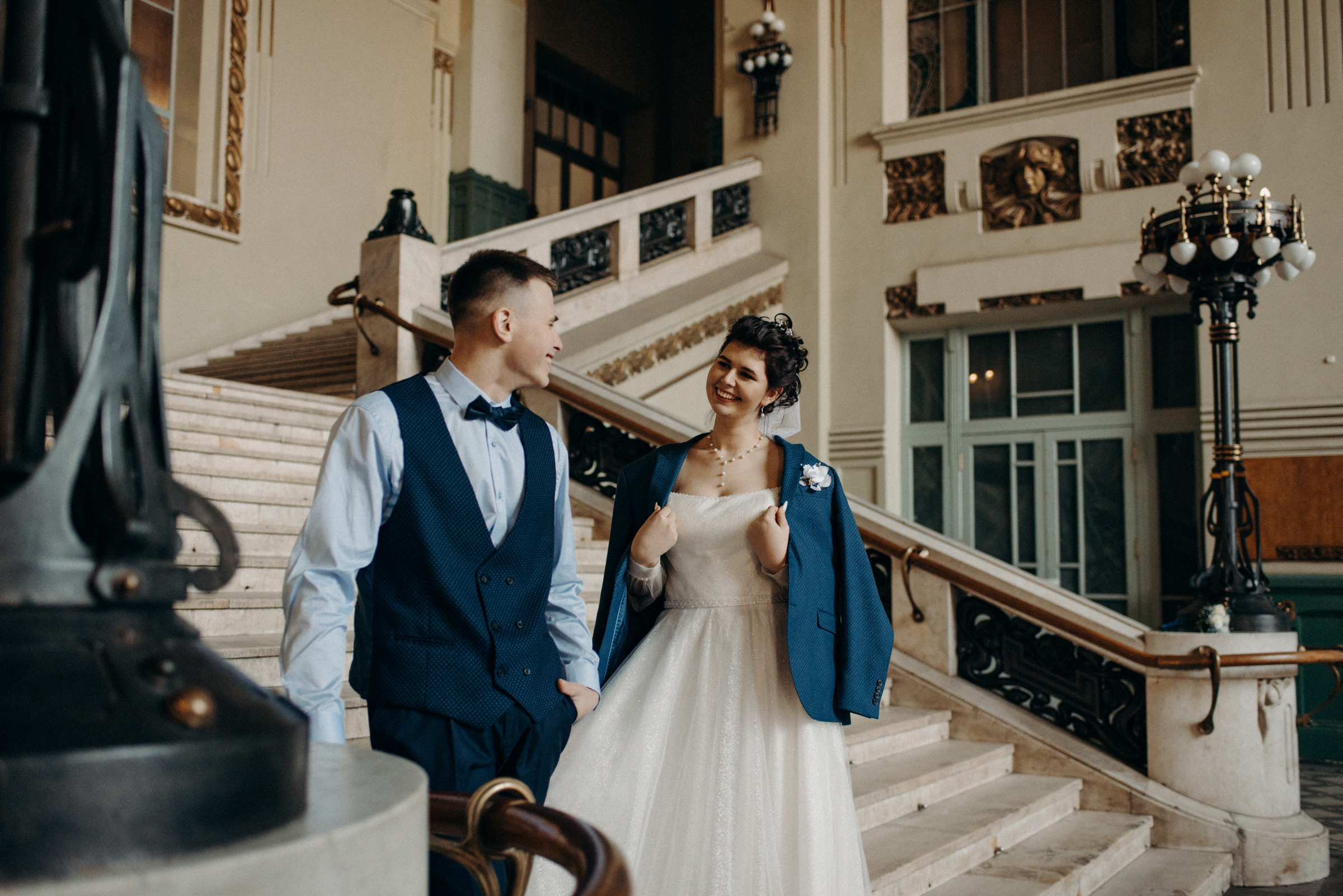 свадебная фотосессия на Витебском вокзале