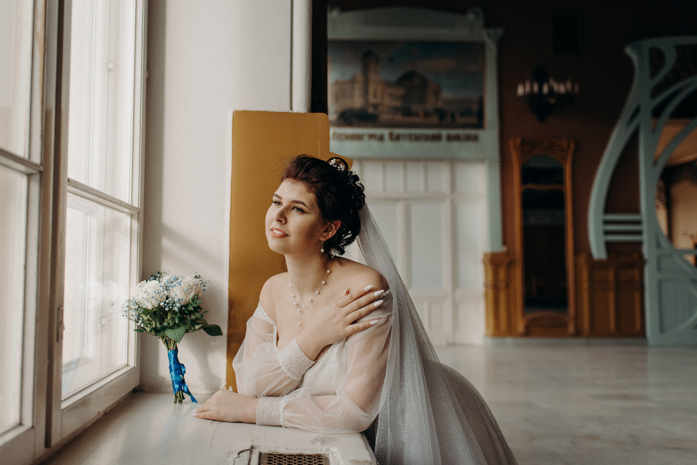 свадебная фотосессия на Витебском вокзале