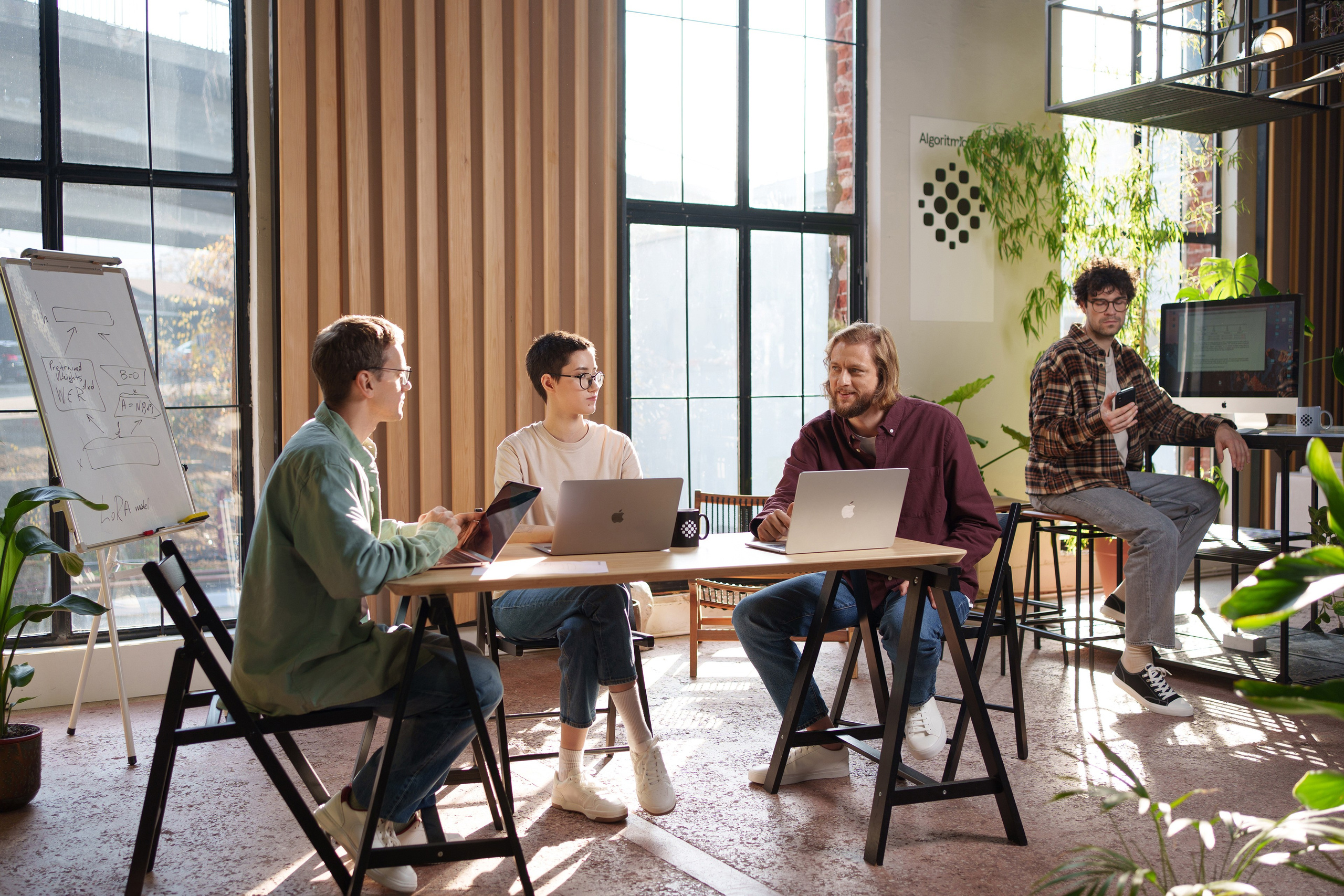 Визуал для Algorithmic Lab. Антон Вельт, арт-директор, фотограф