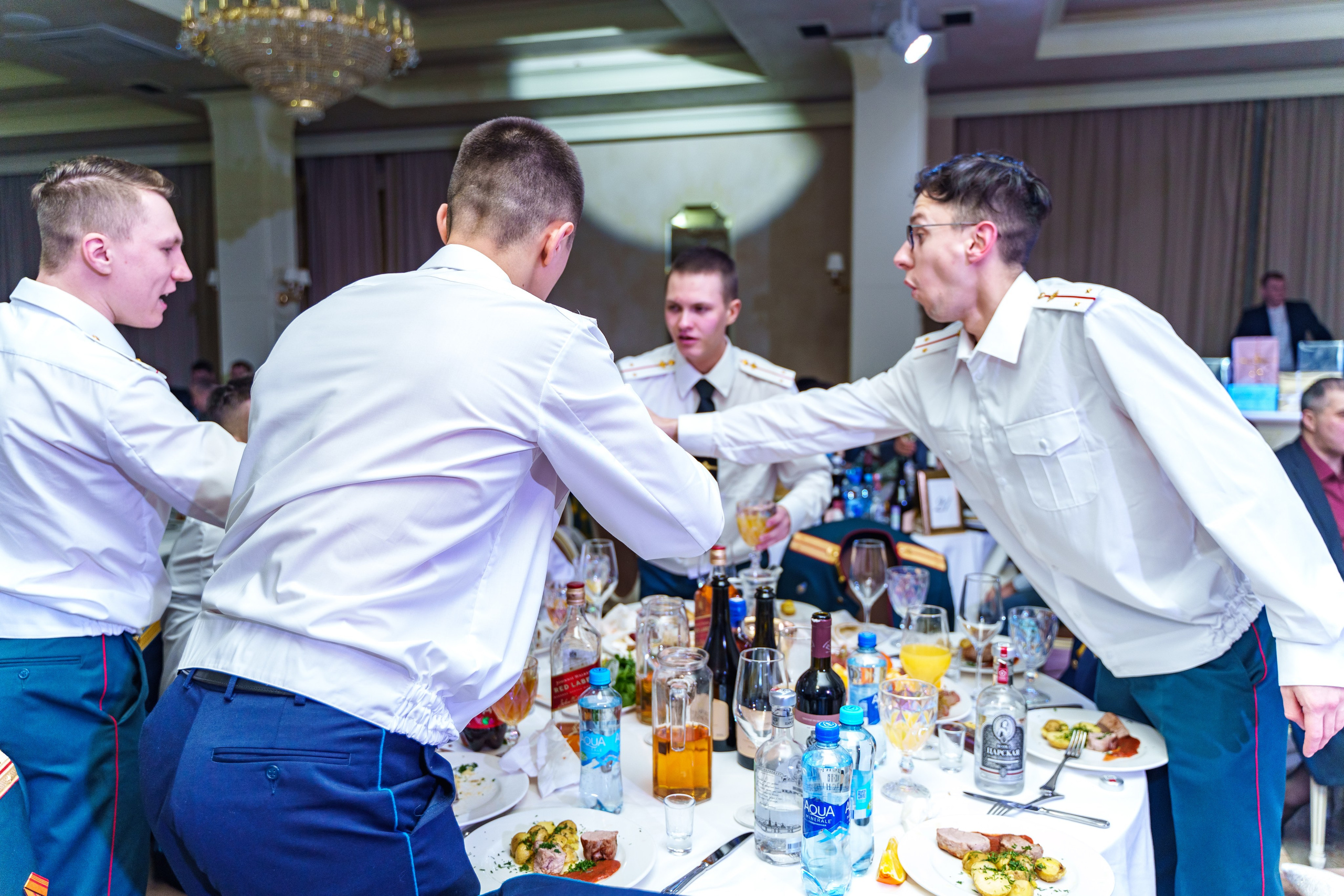 Фотосъемка выпуска военной академии и вручение дипломов