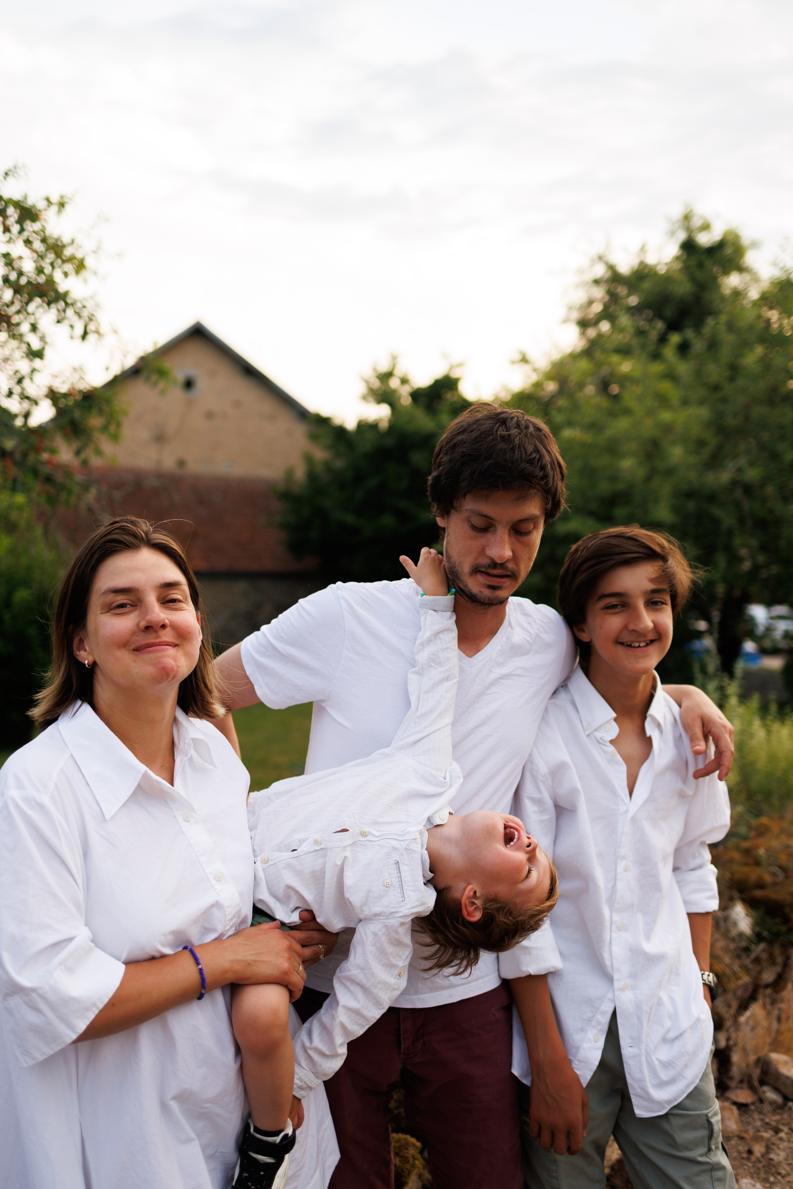 Марианна +Оливье +Габриэль + Георгий. Семейный и детский фотограф в Королёве Шарутина Лидия