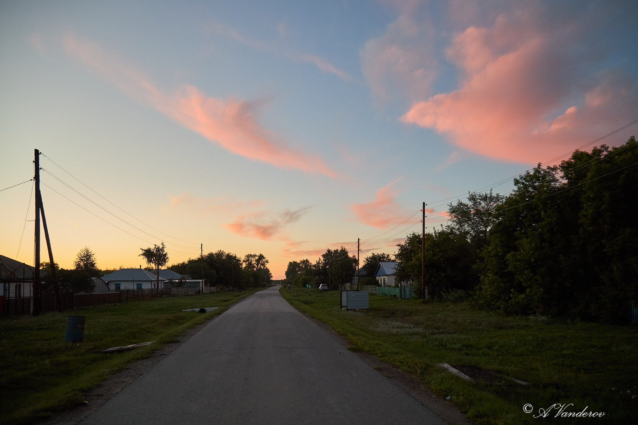 Село Савкино Баганского района Новосибирской области. Фотограф Омск | Александр Вандеров